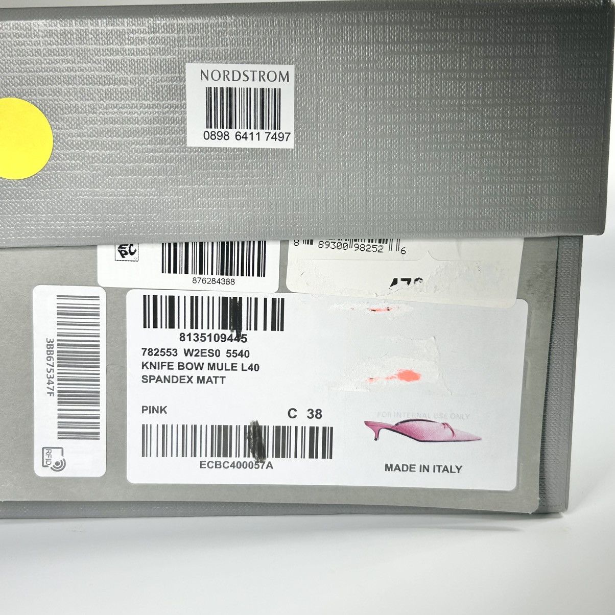 Balenciaga New Balenciaga Knife Bow 40mm Kitten Heels Pink 38EU/8US Size US 8 / IT 38 - 7 Thumbnail