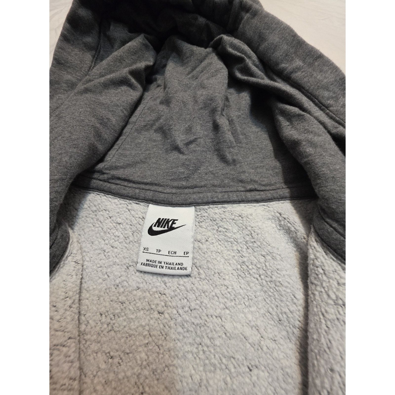 Nike Nike Grey Men's Size XS Full Zip Hooded Sweatshirt Size US XS / EU 42 / 0 - 4 Thumbnail