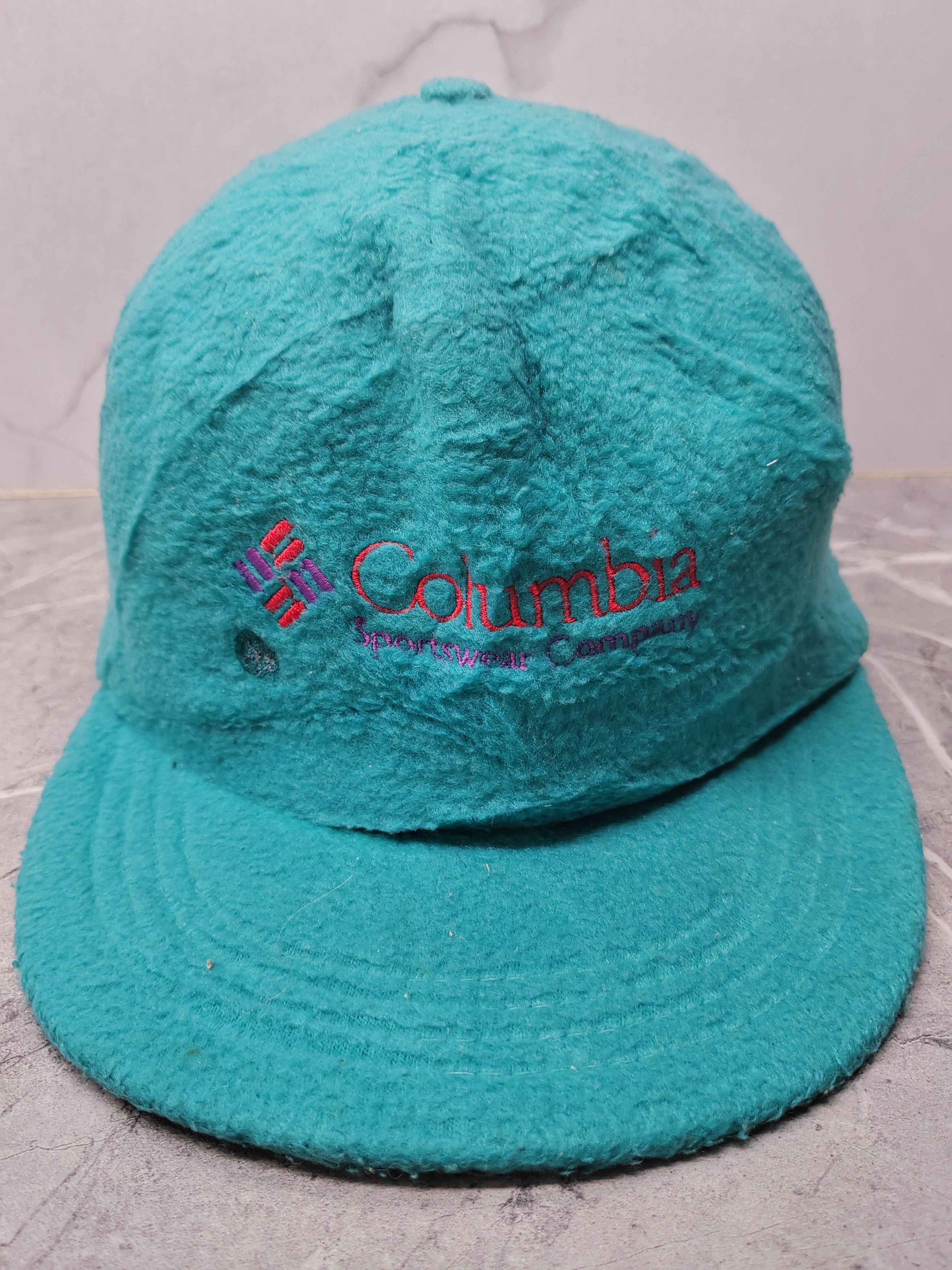 Columbia × Vintage Vintage Columbia Fleece Cap Hat Size ONE SIZE - 2 Thumbnail