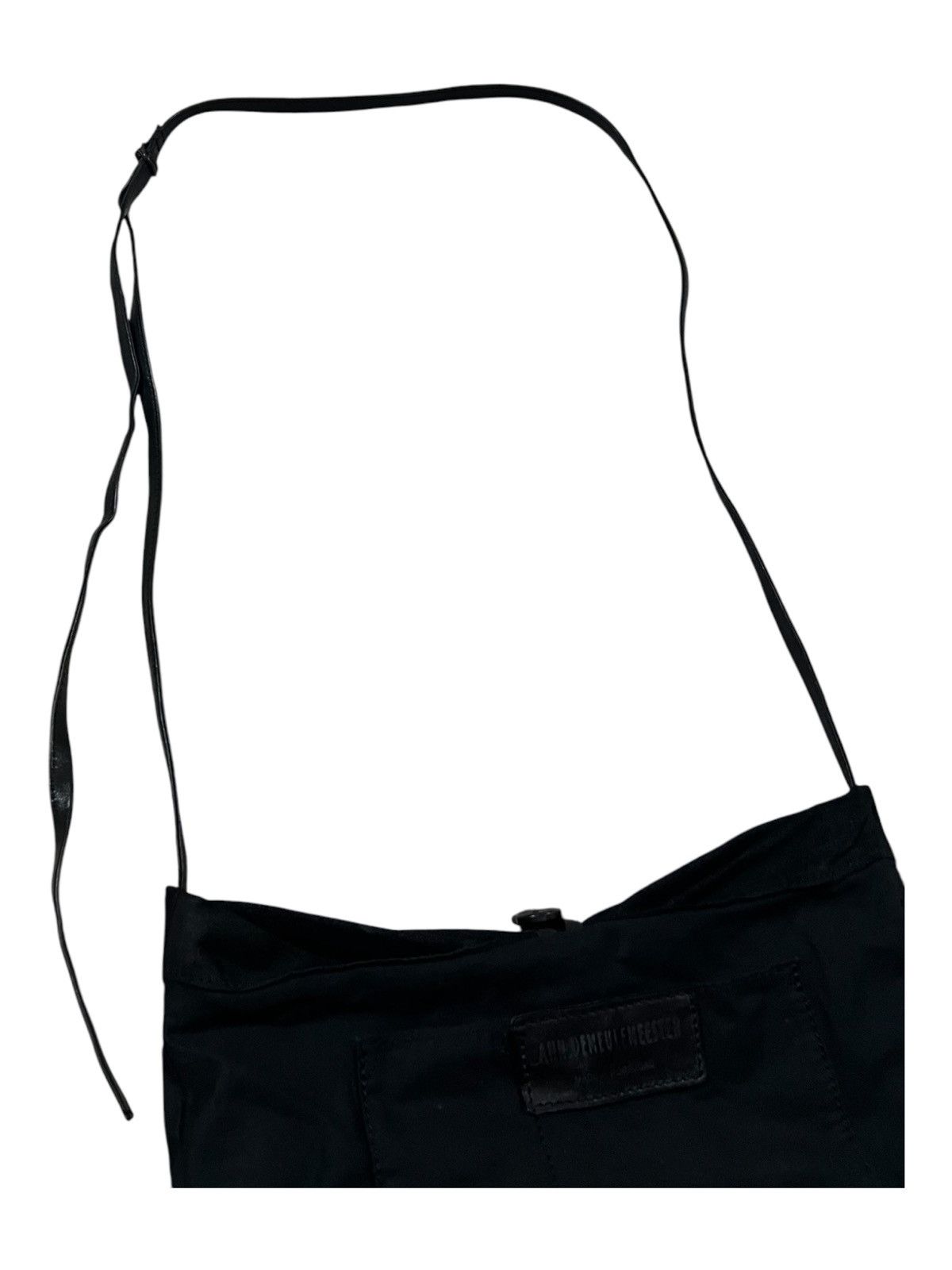 Ann Demeulemeester Ann Demeulemeester 🇧🇪 Suede Fanny Messenger Crossbody Bag Size ONE SIZE - 7 Thumbnail