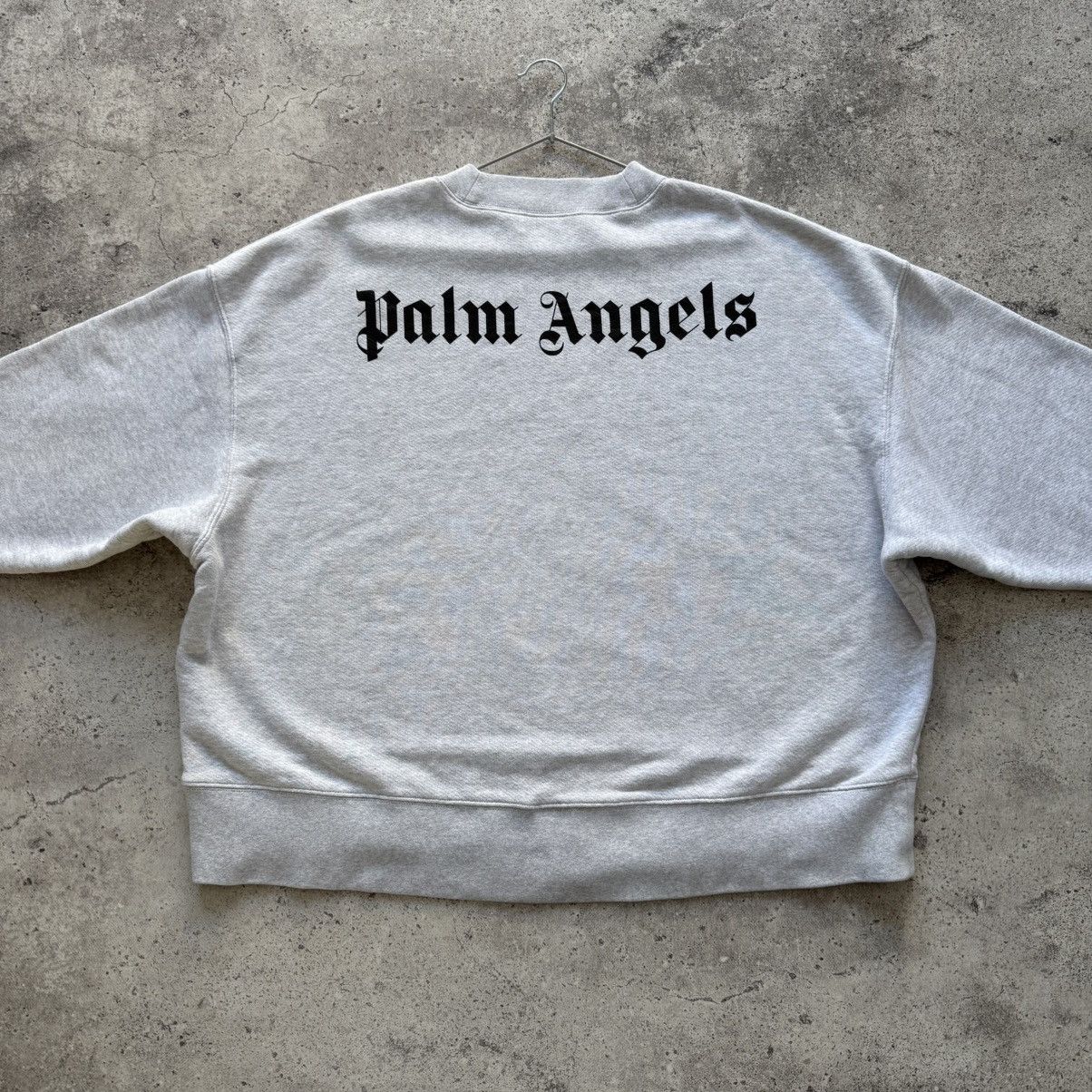Palm Angels Palm Angels Big Logo Boxy Oversized Fit Sweatshirt Size US XL / EU 56 / 4 - 12 Thumbnail