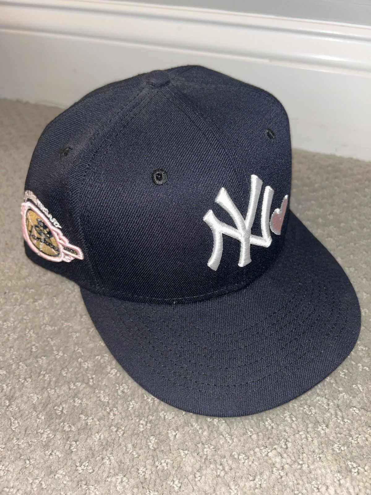 New Era 7 1/2 Side-Patch Yankees New-Era Fitted Size ONE SIZE - 1 Thumbnail