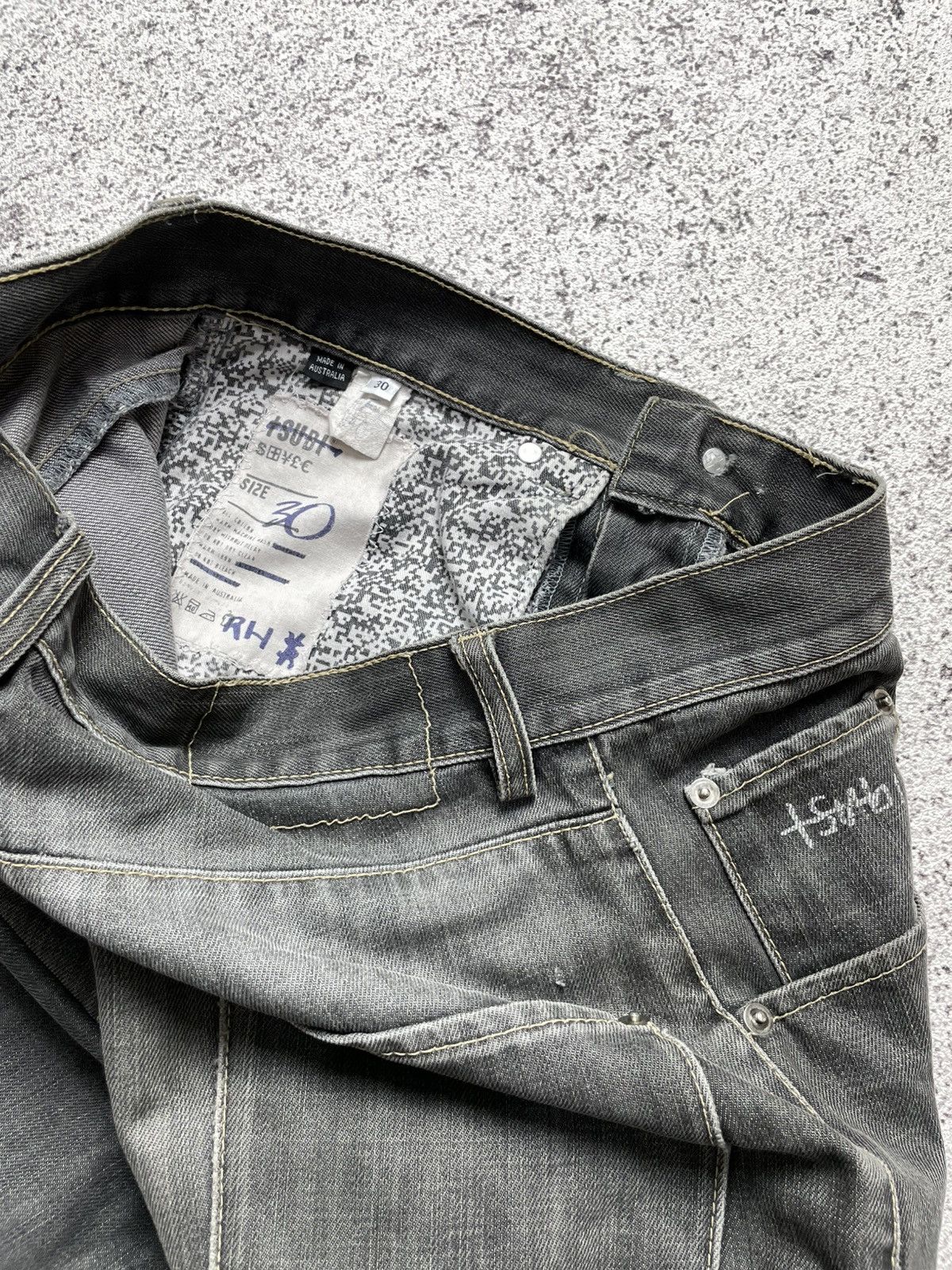 Ksubi Vintage Faded Flared Jeans Ksubi Anti K Mekanik Jeans Size US 30 / EU 46 - 5 Thumbnail