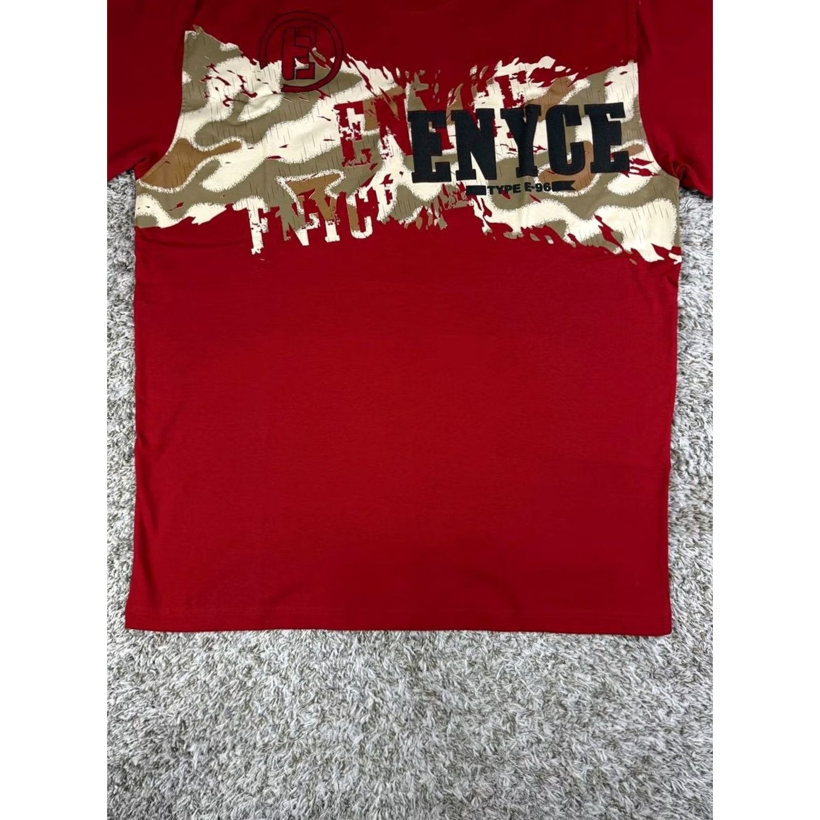 Enyce VINTAGE ENYCE T-Shirt XXL Red 2000s Made In Canada Graphic Big Logo Hip Hop Tee RARE Mens 90s 00s Size US XXL / EU 58 / 5 - 3 Thumbnail