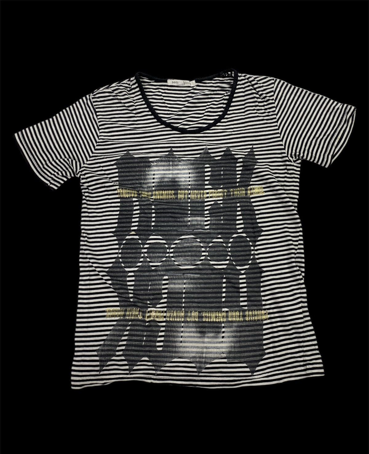 Beauty Beast × Hysteric Glamour × Japanese Brand japanese brand stripe tee semantic design poem Size US M / EU 48-50 / 2 - 1 Thumbnail