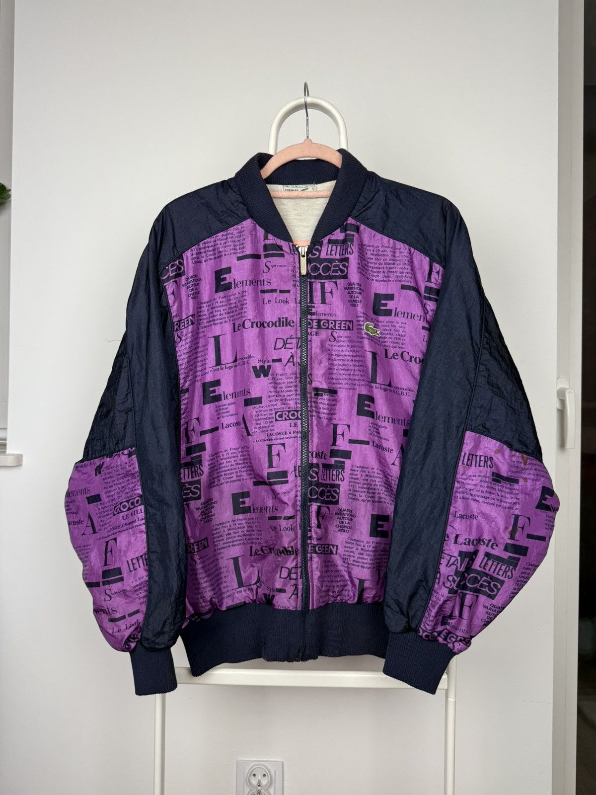 Lacoste × Vintage Lacoste vintage jacket rare Size US L / EU 52-54 / 3 - 1 Thumbnail