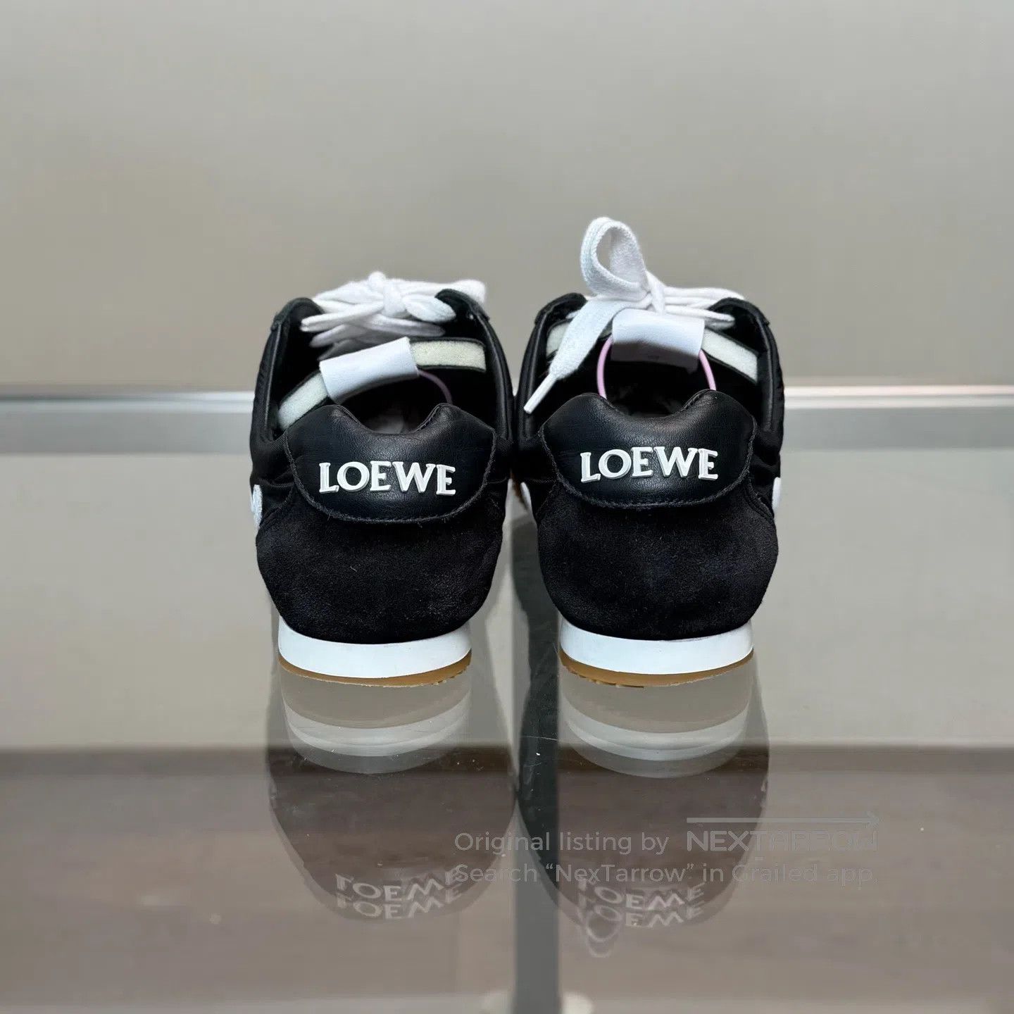Loewe Loewe Ballet Runner 2.0 Black Training Shoes Size US 6.5 / IT 36.5 - 4 Thumbnail