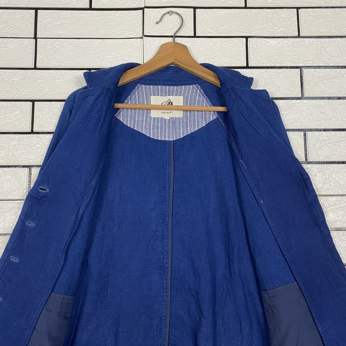 Kapital 📌Vintage Indigo Jacket Sissoko Design Blue Blue Onigiri Size US L / EU 52-54 / 3 - 15 Thumbnail