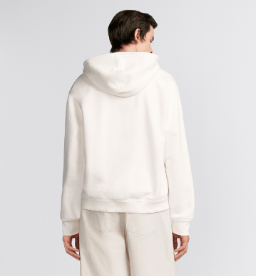 Dior o1w1db10625 CD Heart Relaxed-Fit Hoodie in White Size US S / EU 44-46 / 1 - 6 Thumbnail