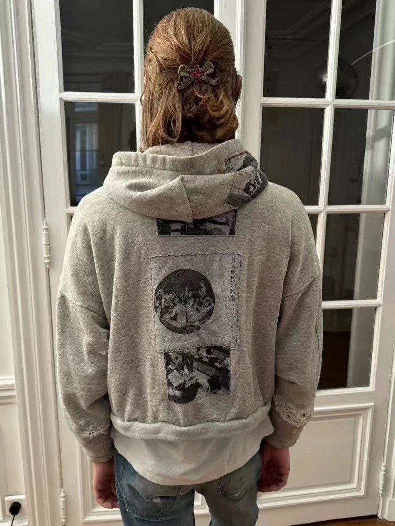 Enfants Riches Deprimes Enfants Riches Deprimes 25ss Alice Plaster Hoodie Size US XXL / EU 58 / 5 - 8 Thumbnail