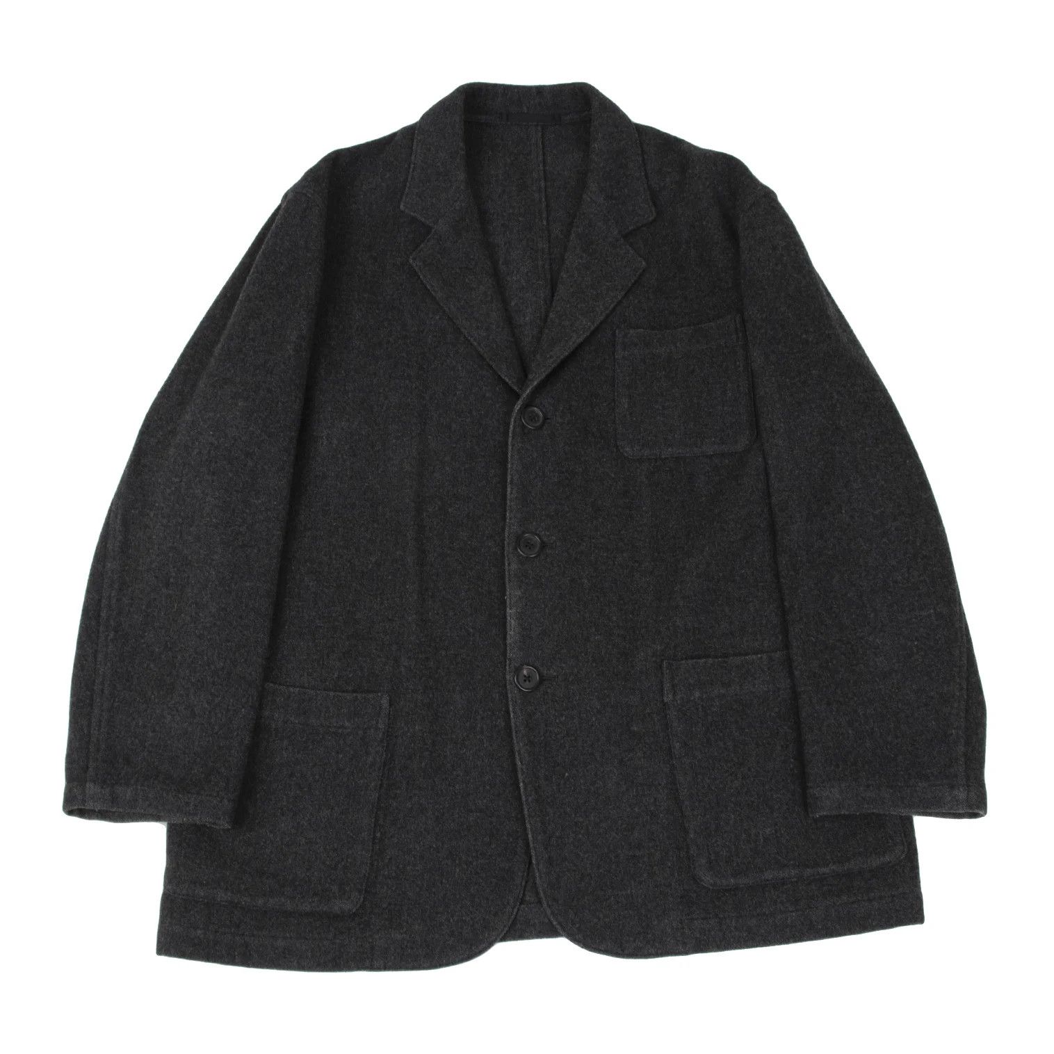 Jean Paul Gaultier Melton Wool Suit Set in Gray Size 2 3 Size US M / EU 48-50 / 2 - 2 Thumbnail