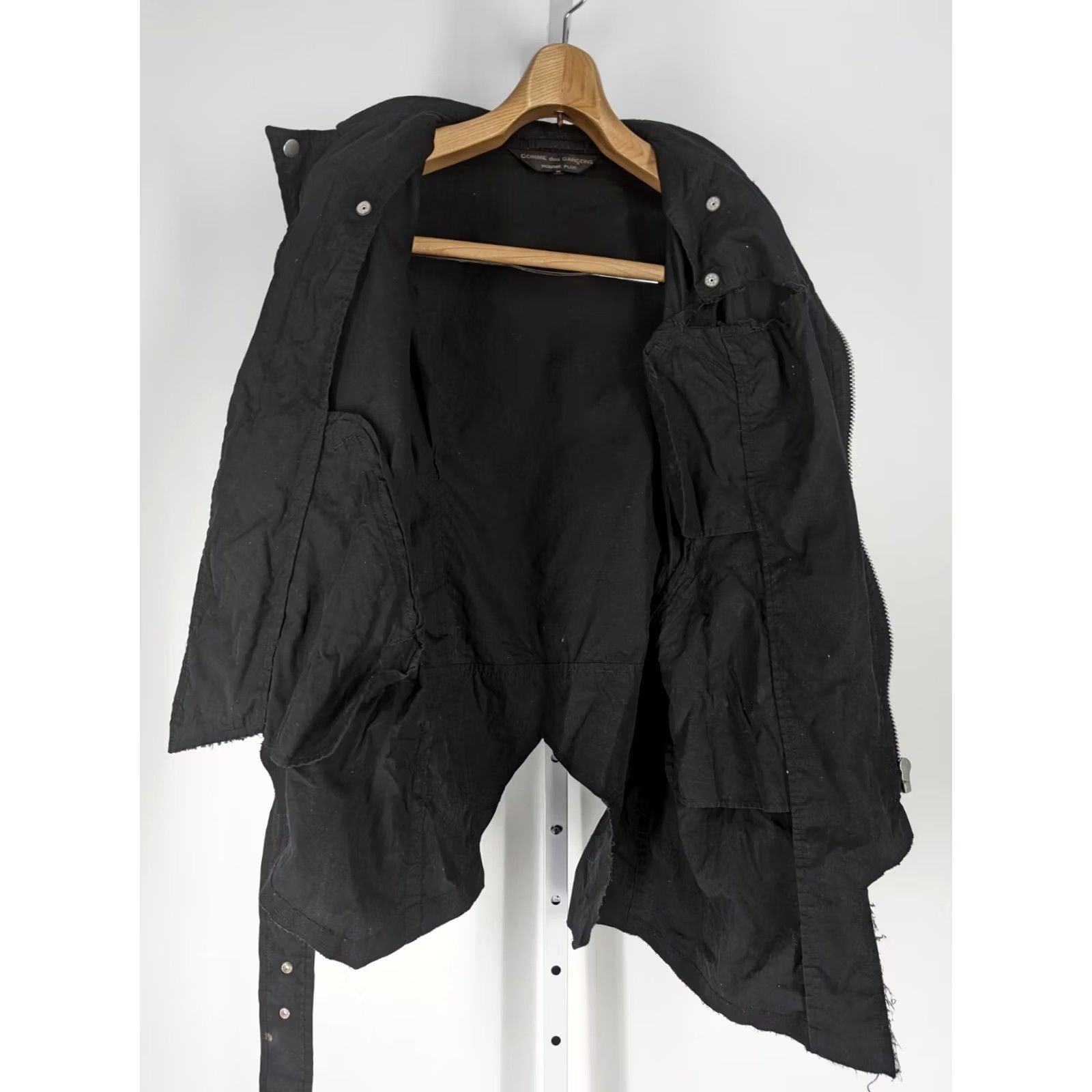 Comme des Garcons Girl Comme des Garcons Homme Plus 2015 Moto Biker Grunge Thrash Gothic Jacket M Japan Men Shirt? Size US M / EU 48-50 / 2 - 5 Thumbnail