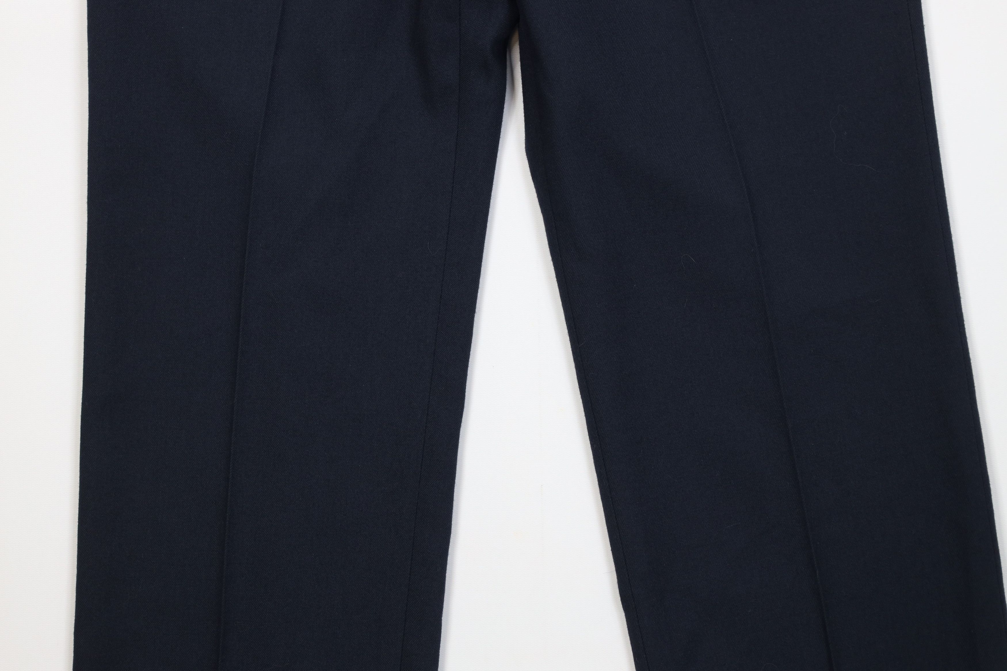 Vintage Vintage 70s Streetwear Wool Blend Knit Wide Leg Chino Pants Size US 32 / EU 48 - 3 Thumbnail