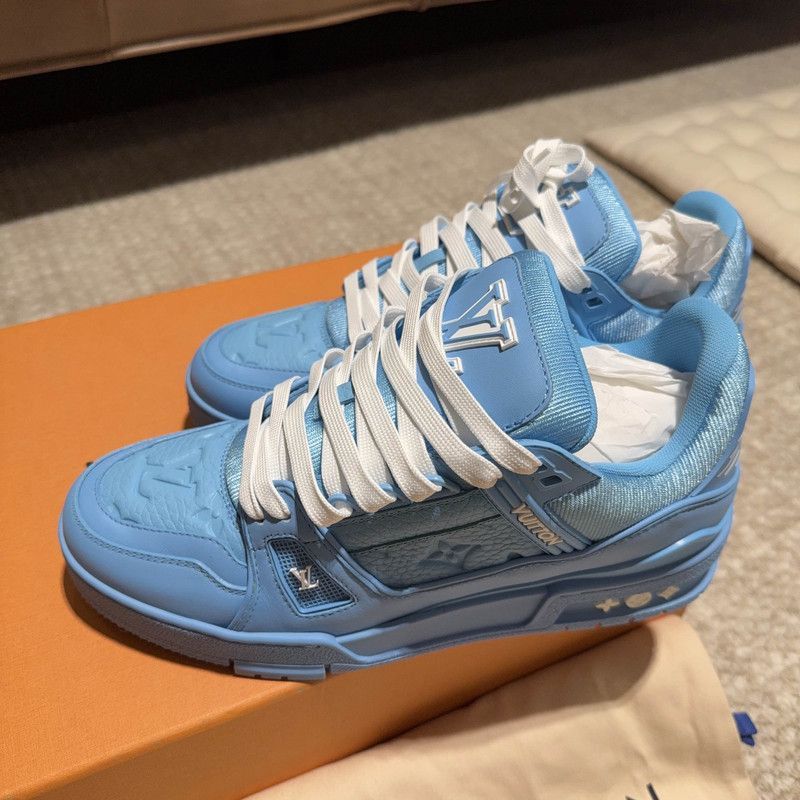 Louis Vuitton Louis Vuitton Trainer Low Top Fashion Sneakers -2508 Size US 8.5 / EU 41-42 - 1 Thumbnail