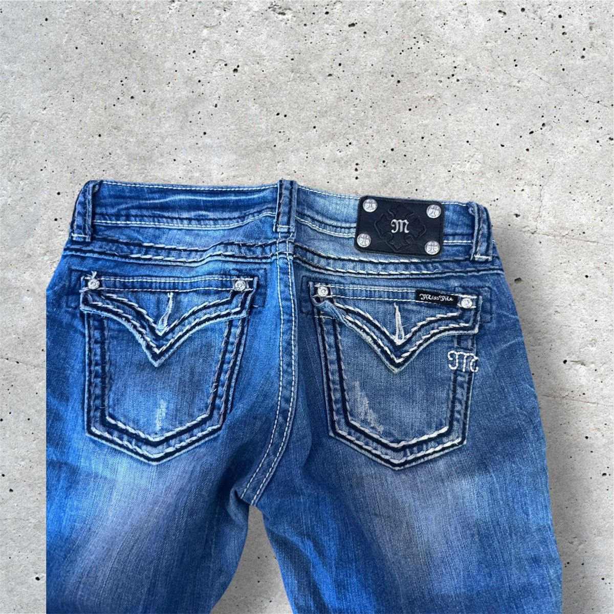 Miss Me × Vintage Missme y2k jeans vintage rare lowrise Size 29" - 1 Thumbnail