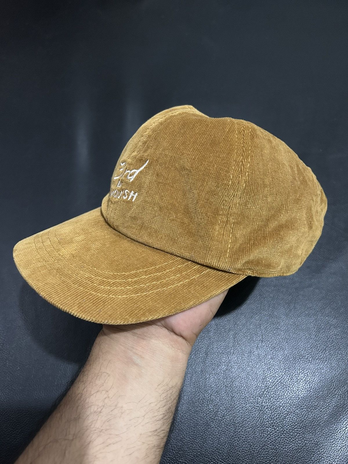 Hiroshi Fujiwara × Japanese Brand × Vanquish 3D By Vanquish Corduroy Caps Size ONE SIZE - 2 Thumbnail