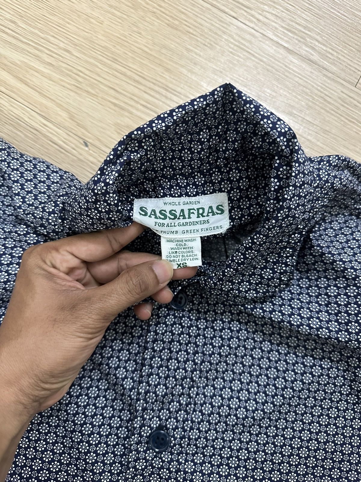 Sassafras Rare Beautiful Sassafras Gardeners Multi Pocket Diggin Shirt Size US XS / EU 42 / 0 - 8 Thumbnail
