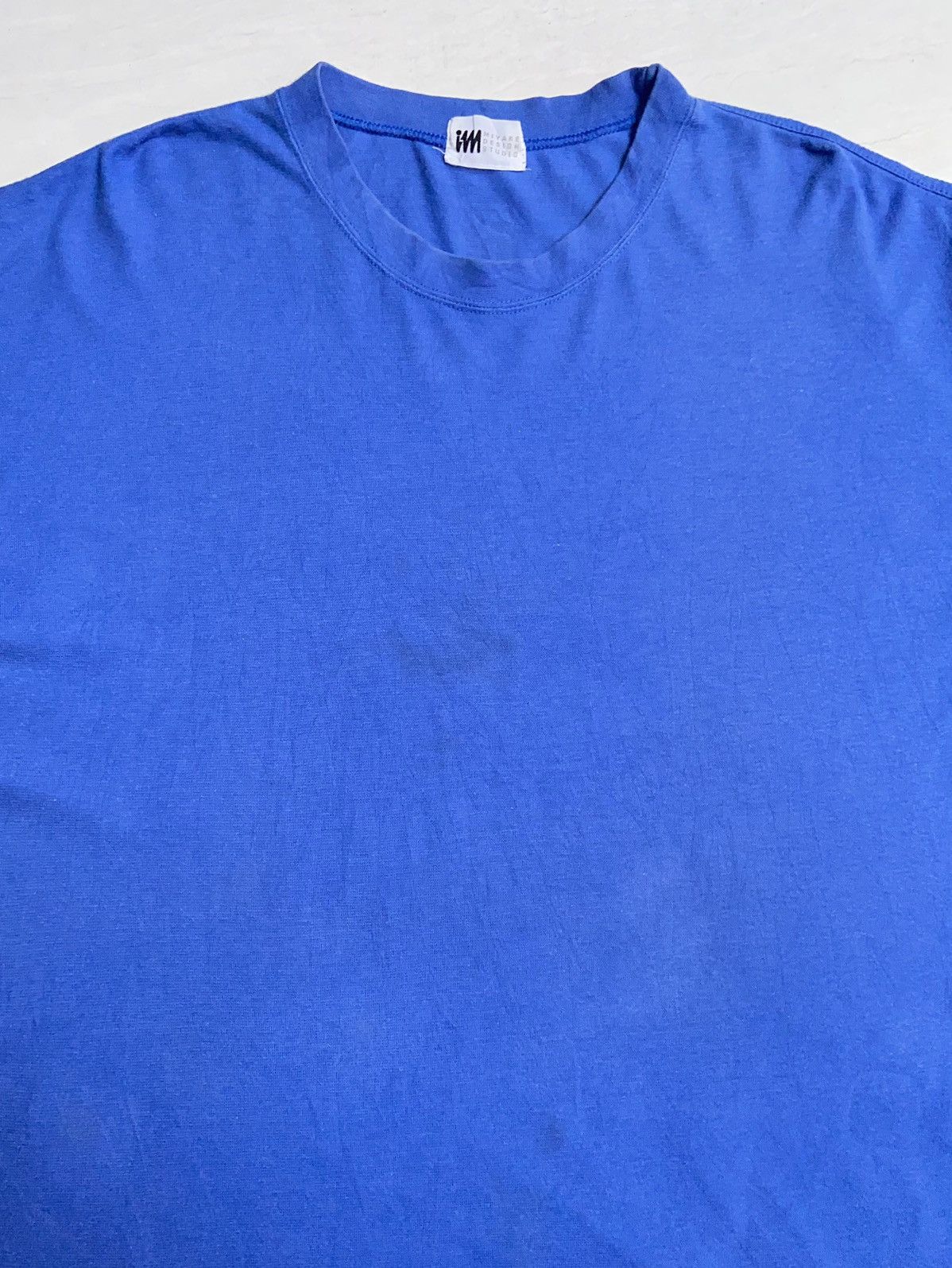Issey Miyake IM MIYAKE DESIGN STUDIO Blue Long Sleeve T-shirt Size US L / EU 52-54 / 3 - 9 Thumbnail