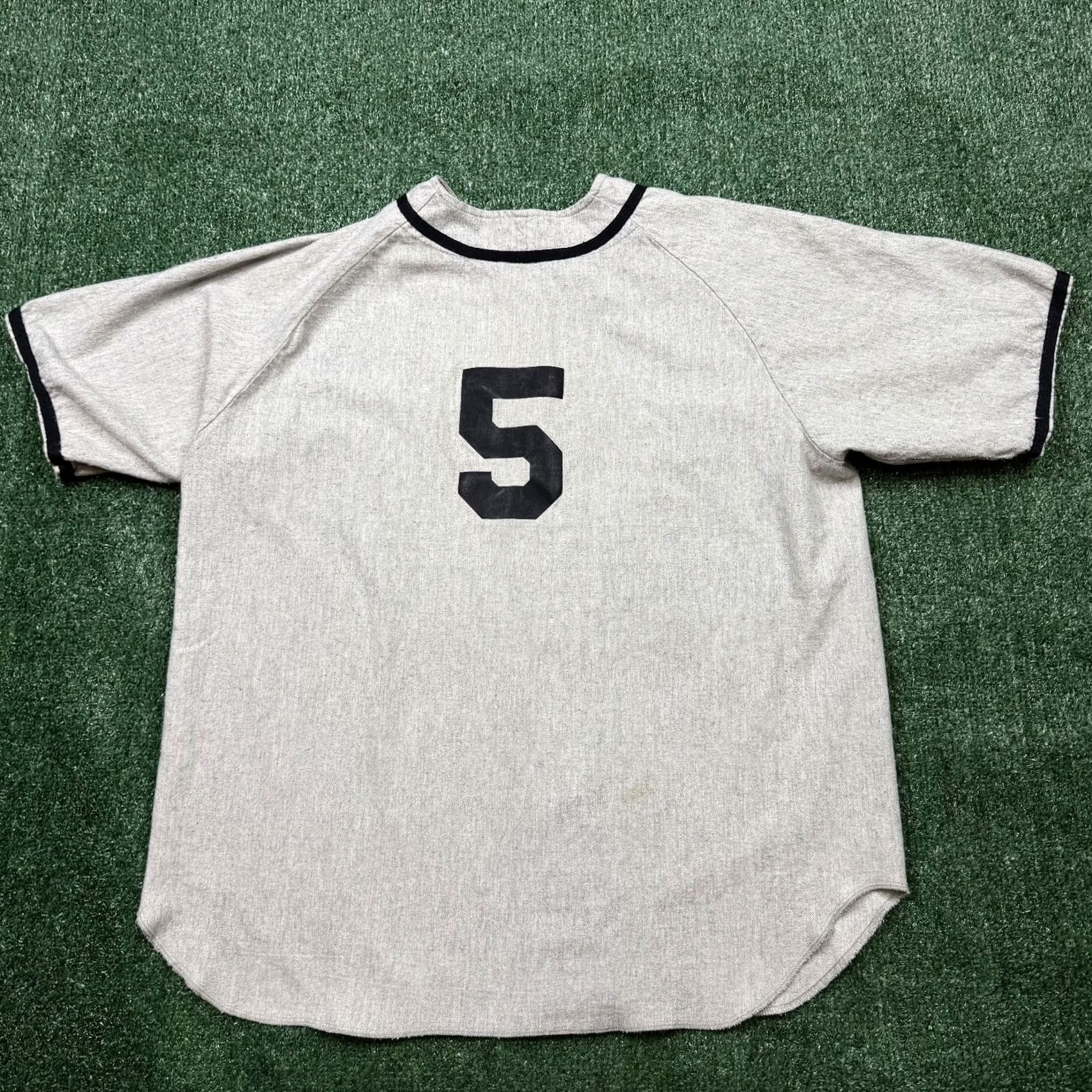 Vintage VINTAGE Empire Sporting Goods Jersey Mens Size XL Gray 80s Baseball Made In USA Size US XL / EU 56 / 4 - 3 Thumbnail