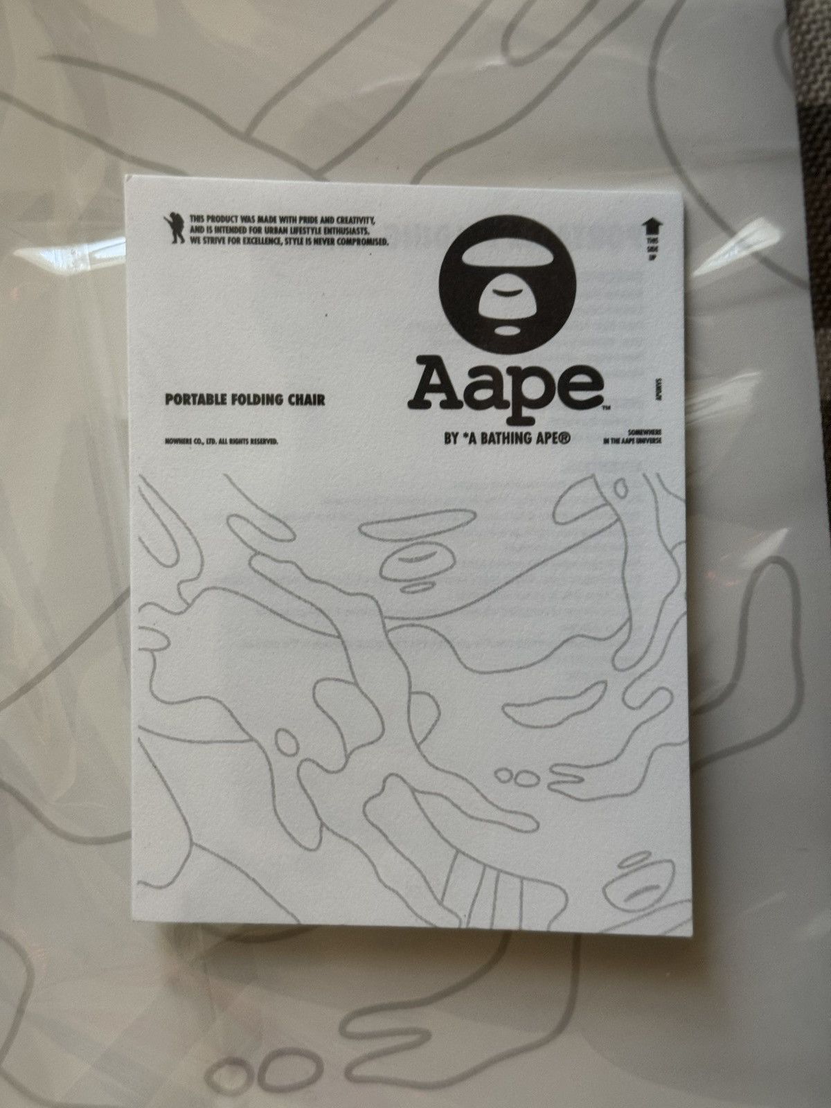 Aape AAPE FOLDABLE STOOL/CAMPING BAG Size ONE SIZE - 6 Thumbnail
