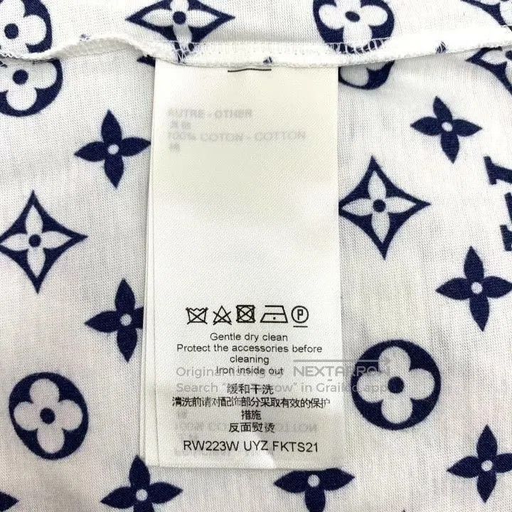 Louis Vuitton Louis Vuitton 2022 White Monogram Cotton T. Size US L / EU 52-54 / 3 - 6 Thumbnail