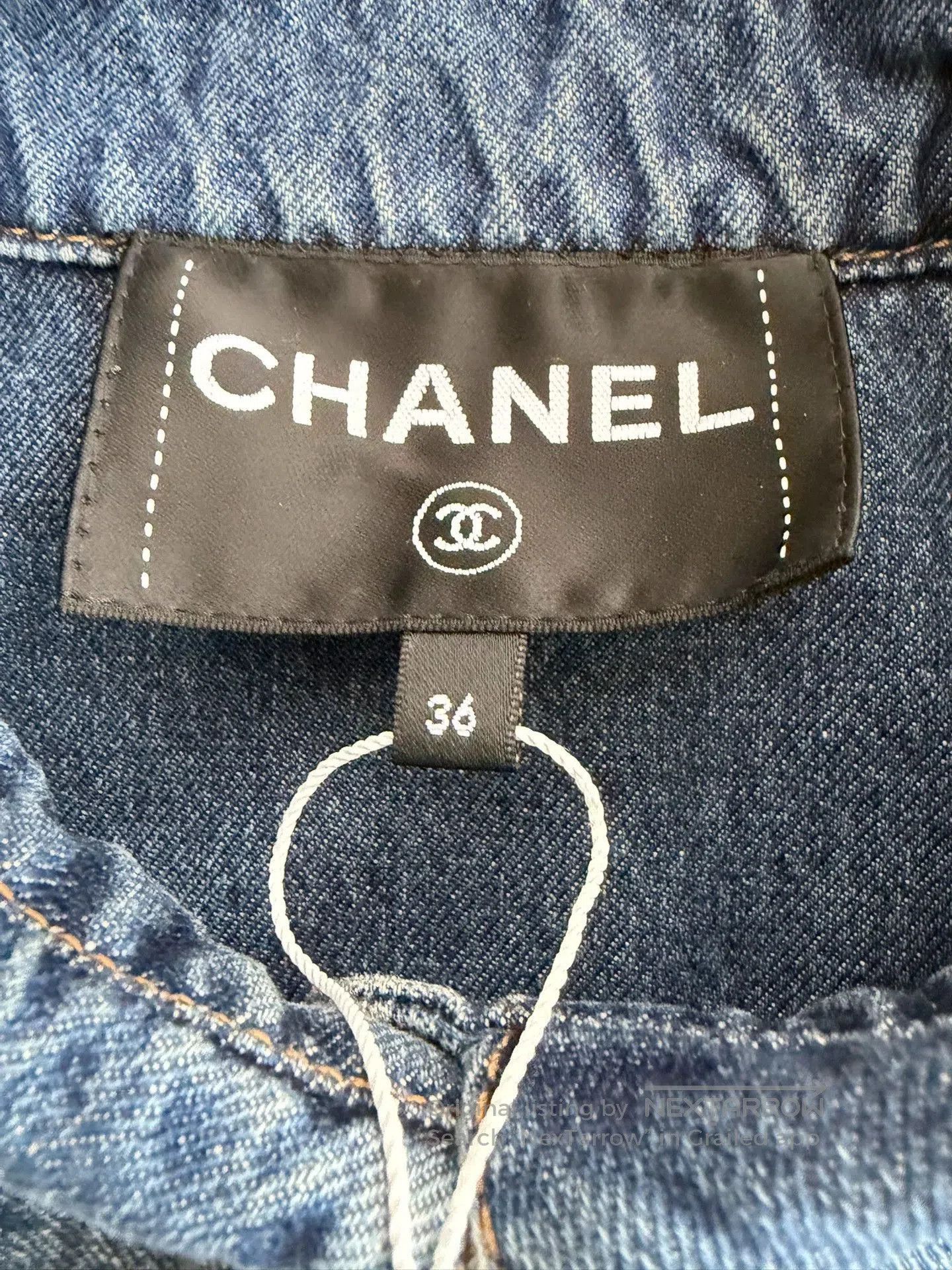 Chanel Chanel Heart Button Denim Jacket 36. Size US S / EU 44-46 / 1 - 4 Thumbnail