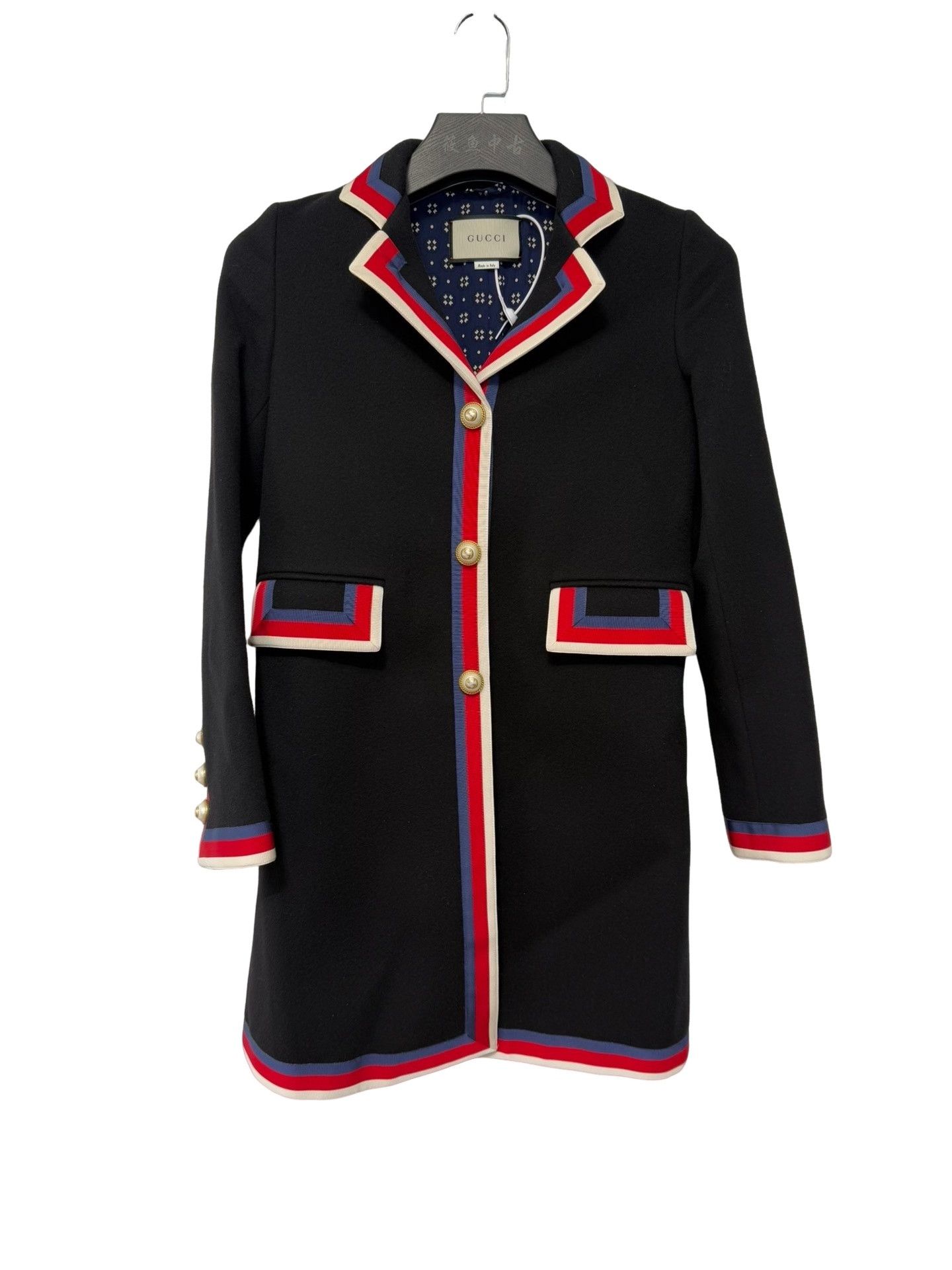 Gucci Gucci Wool Trimmed Jacket Size 36 Size XS / US 0-2 / IT 36-38 - 1 Thumbnail