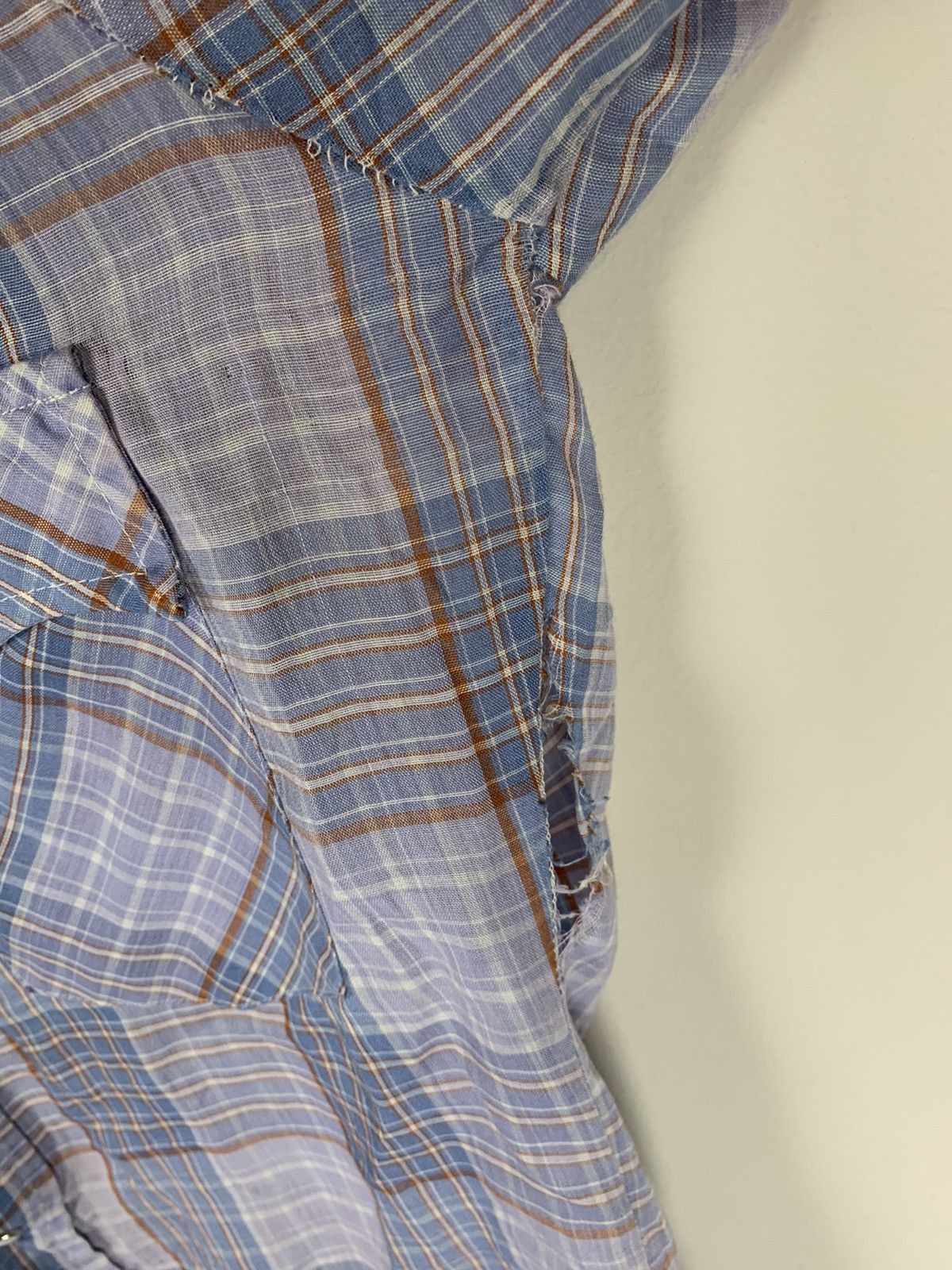 Levi's × Vintage Vintage Levi’s 1980s White Tab Plaid Snap Shirt Size US S / EU 44-46 / 1 - 1 Thumbnail