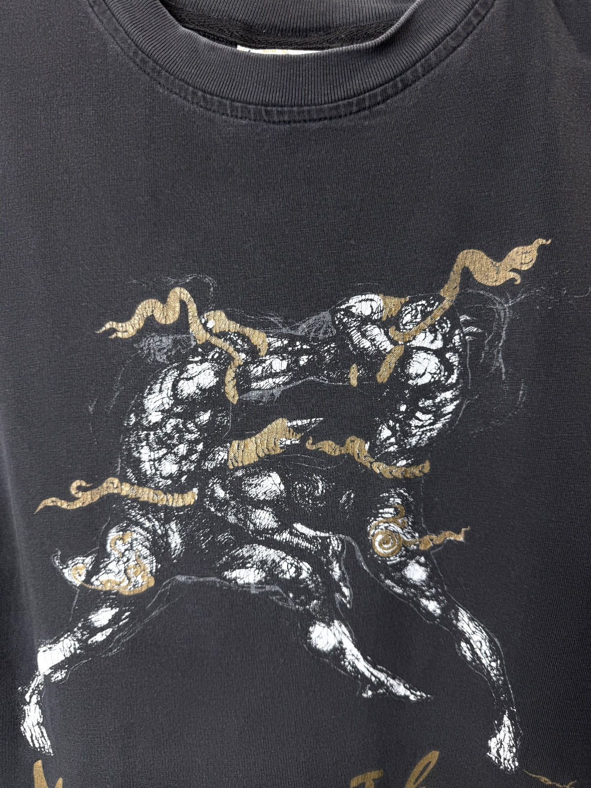 Vintage 1990’s Vintage Muay Thai Boxing Fighting T Shirt Size US L / EU 52-54 / 3 - 4 Thumbnail