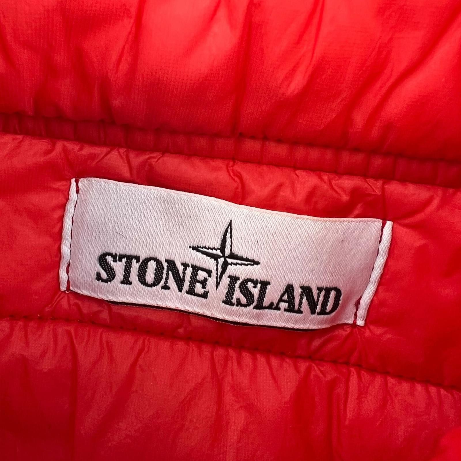 Stone Island Stone Island Red Garment Dyed Gilet Size US S / EU 44-46 / 1 - 3 Thumbnail