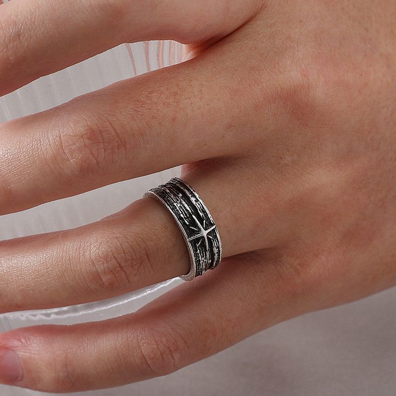Japanese Brand × Jewelry Retro Stary Night Art Ring Size ONE SIZE - 1 Thumbnail