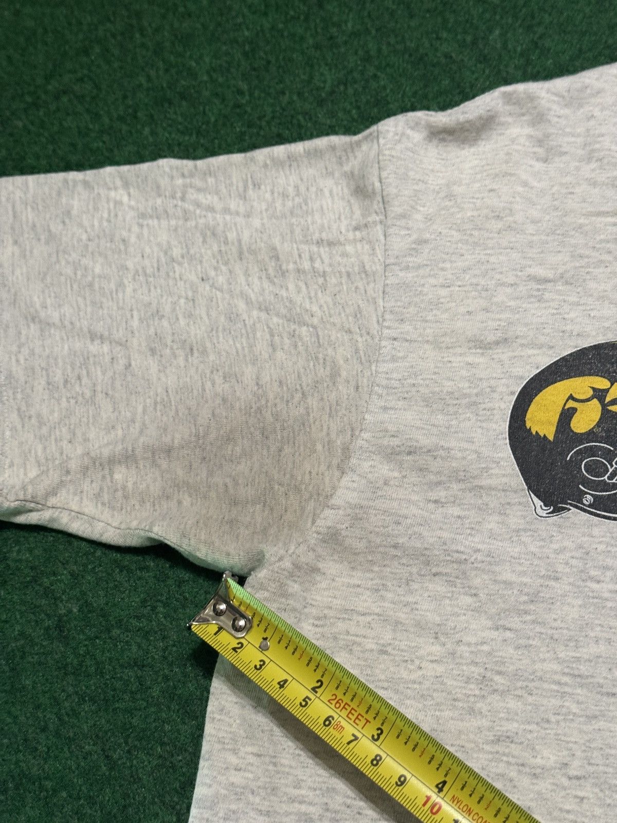 Reebok Iowa Football Vintage Reebok College 90s M T Shirt 20x27 Size US M / EU 48-50 / 2 - 9 Thumbnail