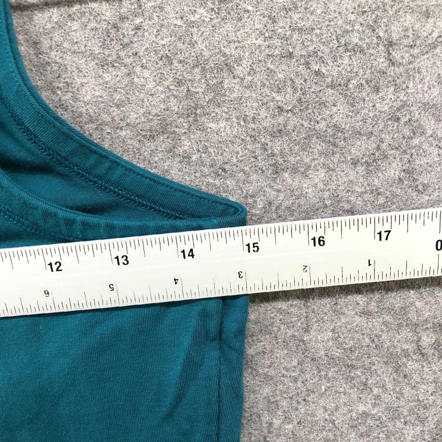 Eileen Fisher VINTAGE? No. EILEEN FISHER Tank Shirt Women XXS Teal Organic Cotton Blend Crew Neck Sleeveless 2XS Lightweight Summer Casual Size XXS / US 00 / IT 34 - 7 Thumbnail