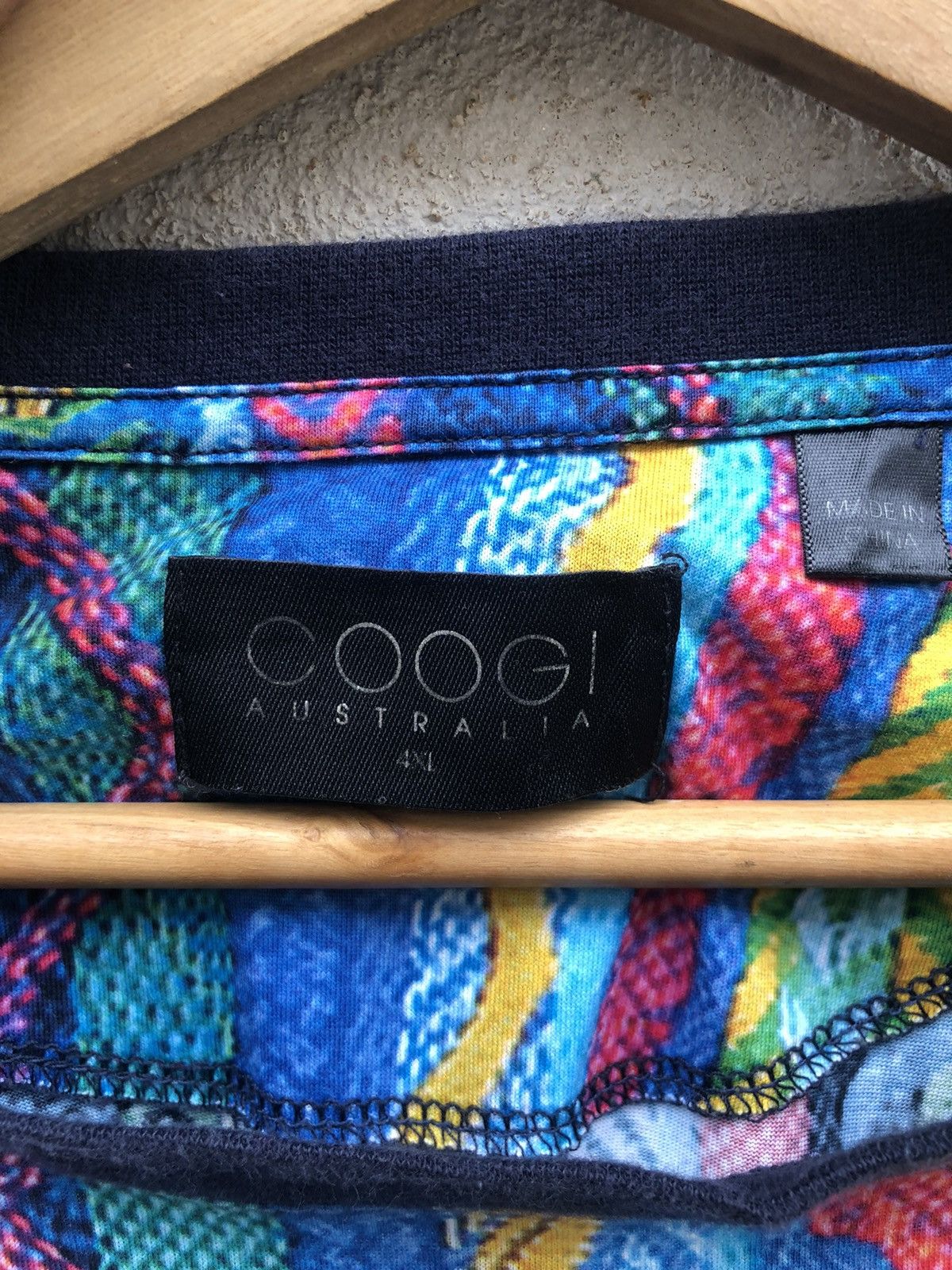 Coogi Coogi Australia Multicolor Tshirt Vibrant Abstract Size US XXL / EU 58 / 5 - 3 Thumbnail