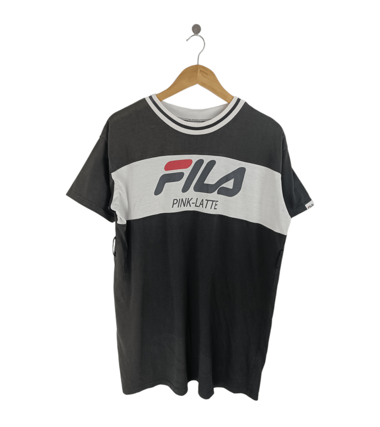 Fila VINTAGE FILA PINK LATTE LADY LONG TEE Size L / US 10 / IT 46 - 1 Thumbnail