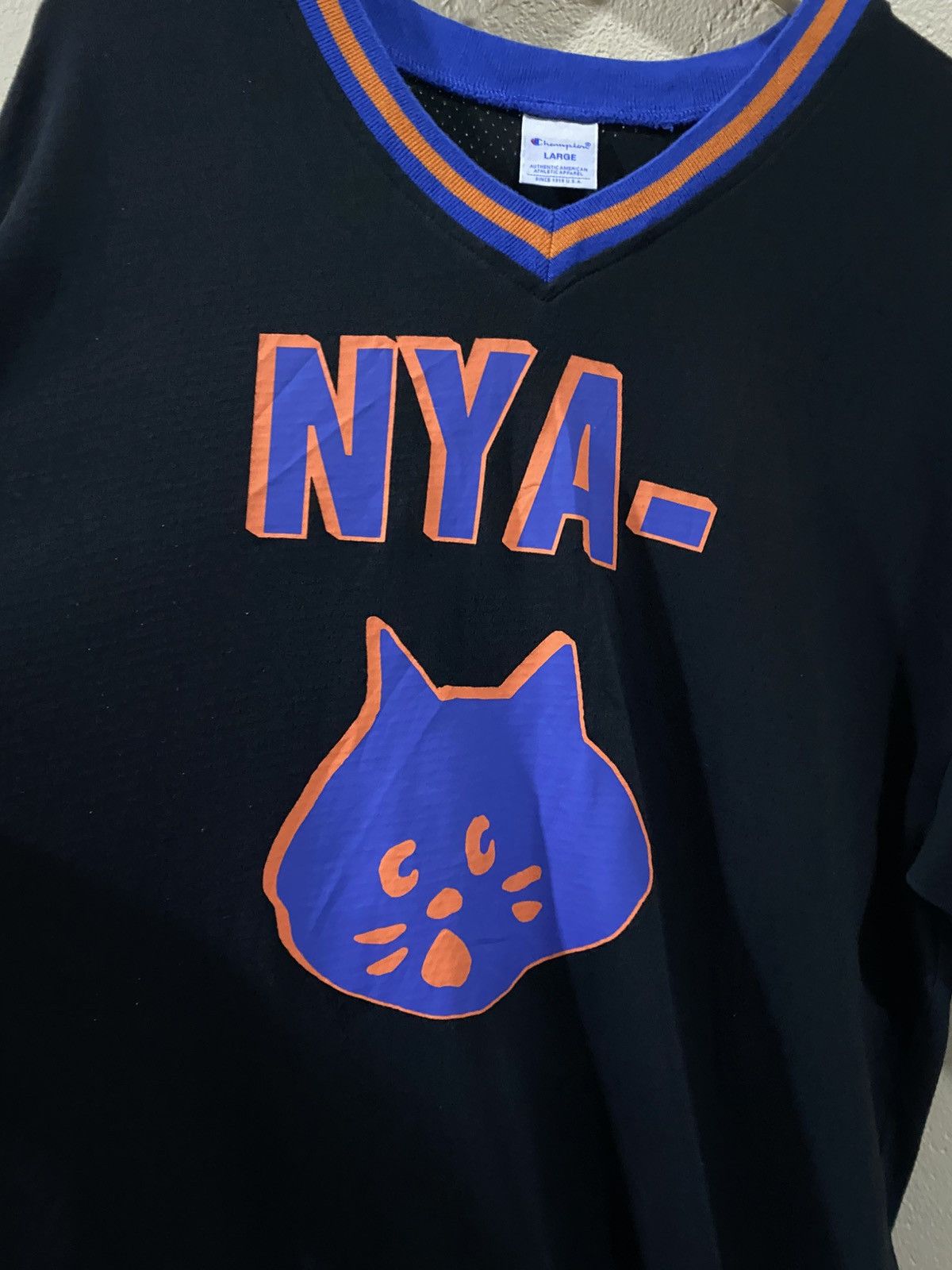 Champion × Ne-Net Nenet x Champion Oversized Mesh Tee Size US L / EU 52-54 / 3 - 3 Thumbnail
