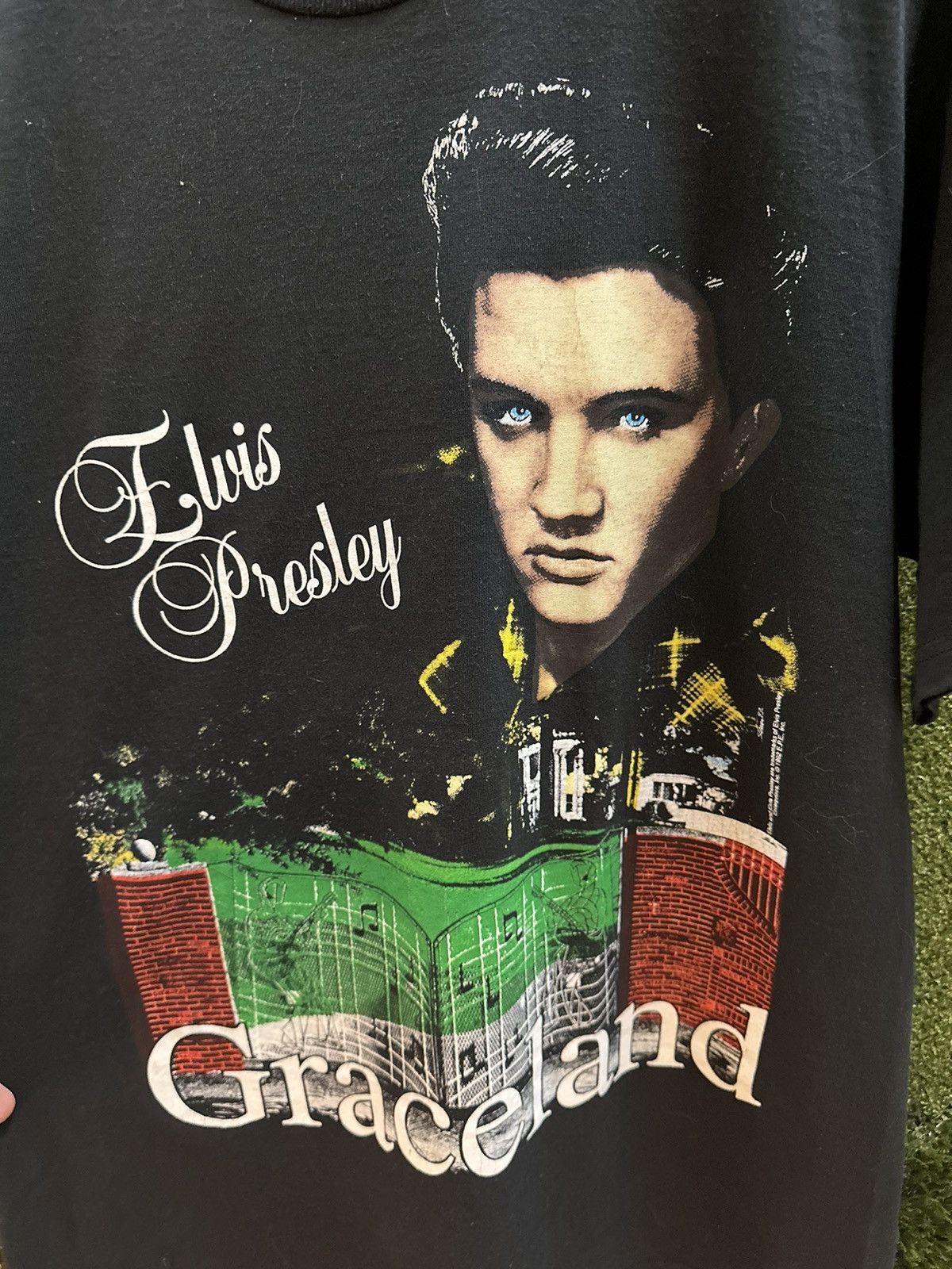 Vintage Vintage 1992 Elvis Presley Graceland T-shirt Large Size US XL / EU 56 / 4 - 4 Thumbnail