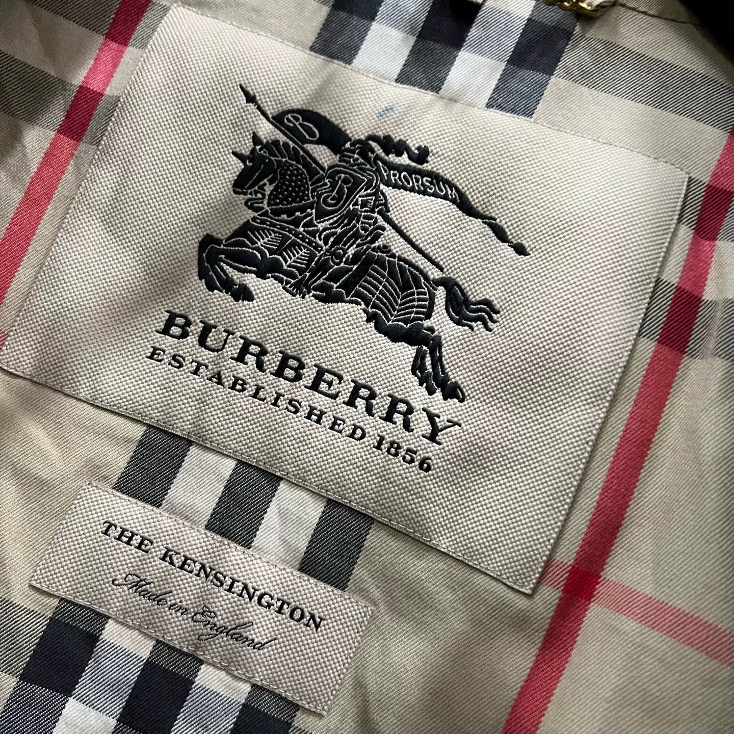 Burberry Burberry Khaki Double-Breasted Trench Coat Size US XXS / EU 40 - 4 Thumbnail