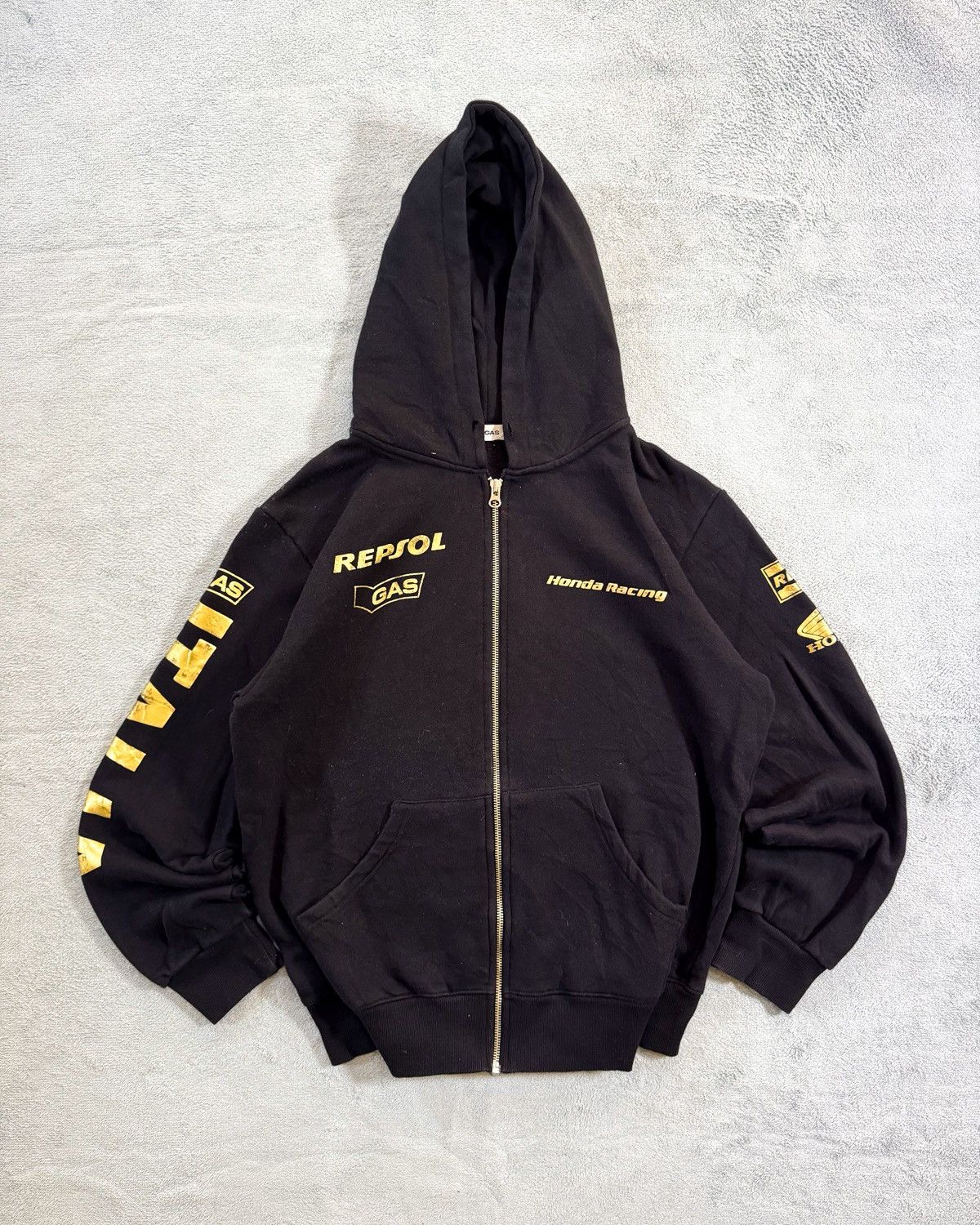 GAS Honda Racing by GAS Full Zipper Hoodie Size US L / EU 52-54 / 3 - 2 Thumbnail