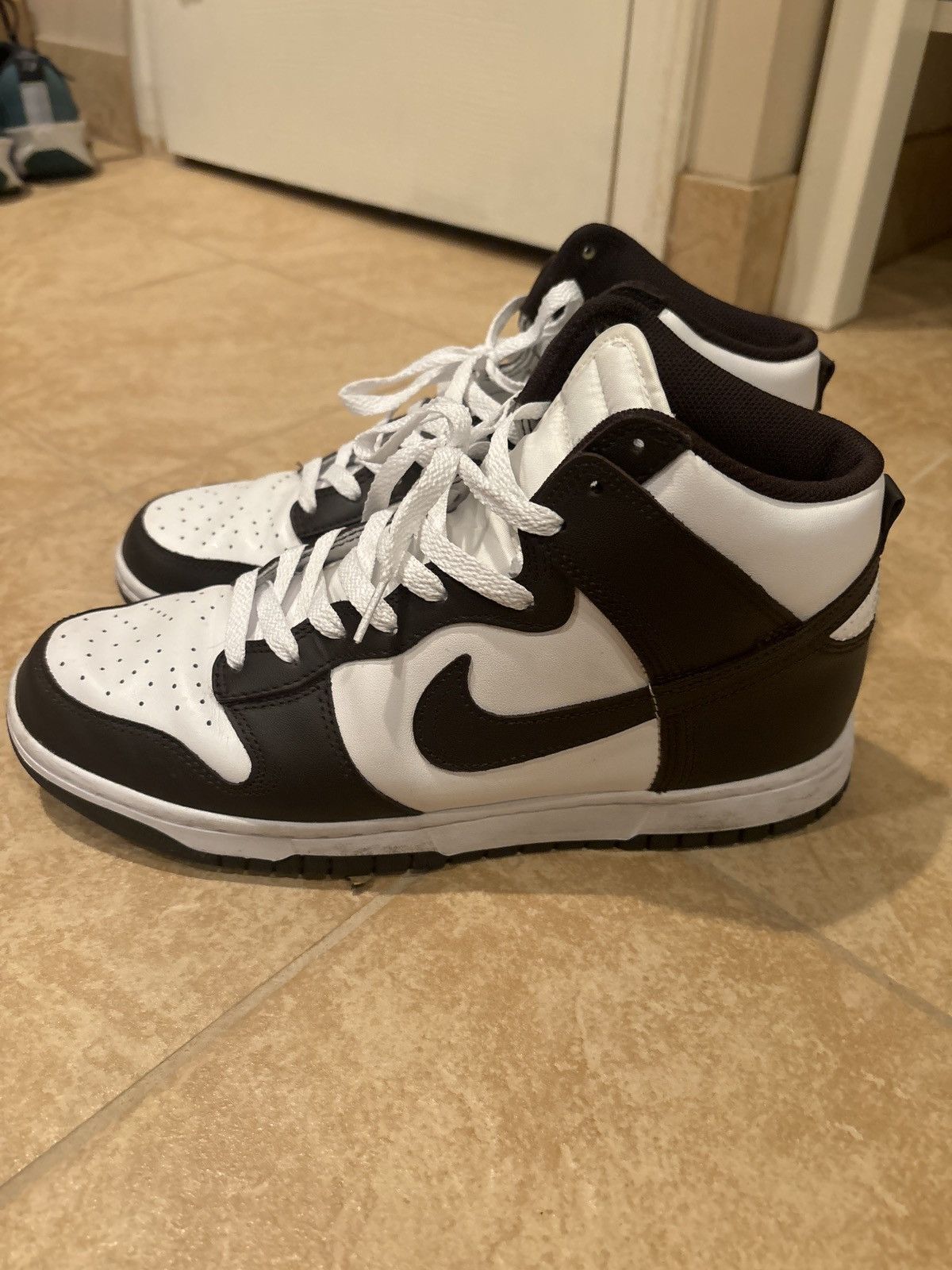 Nike Nike dunk high brown white Size US 10 / EU 43 - 4 Thumbnail