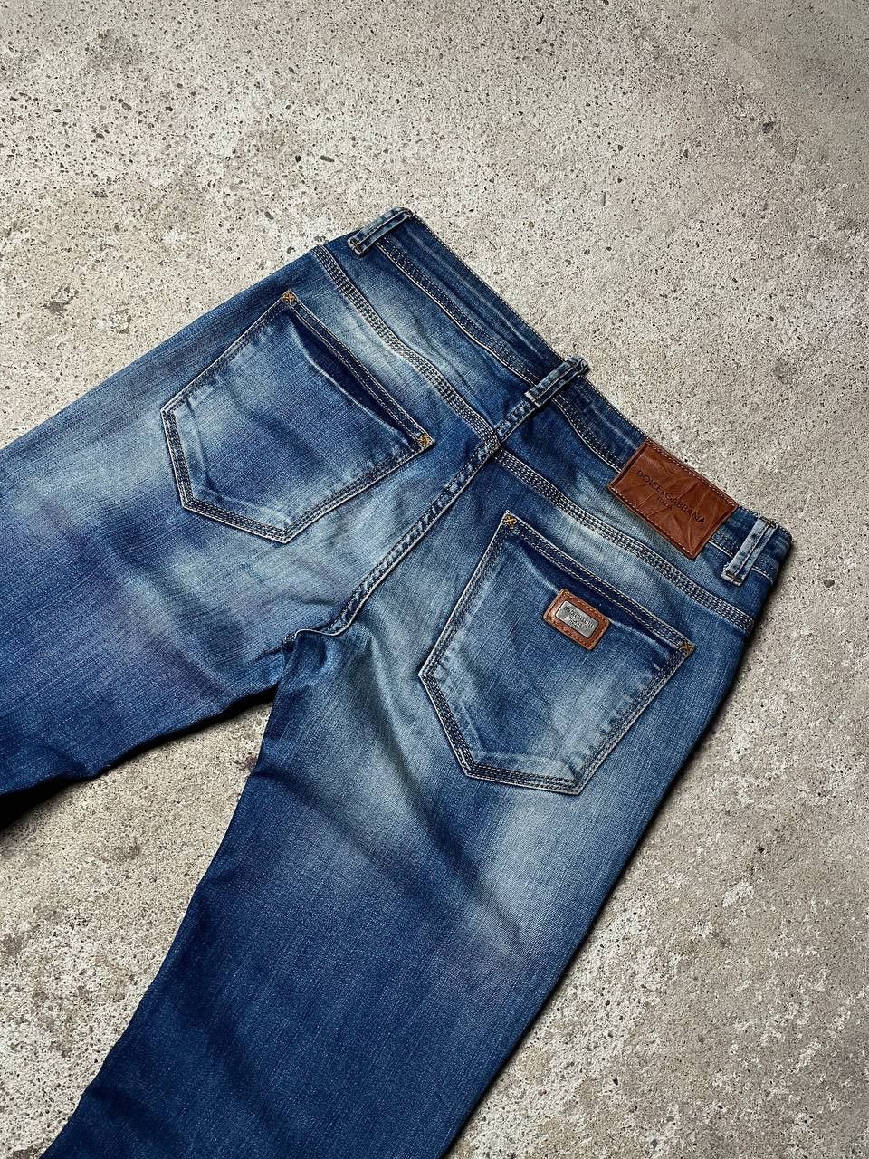 Dolce & Gabbana Vintage washed Dolce&Gabbana metal logo Jeans Size US 31 - 9 Thumbnail