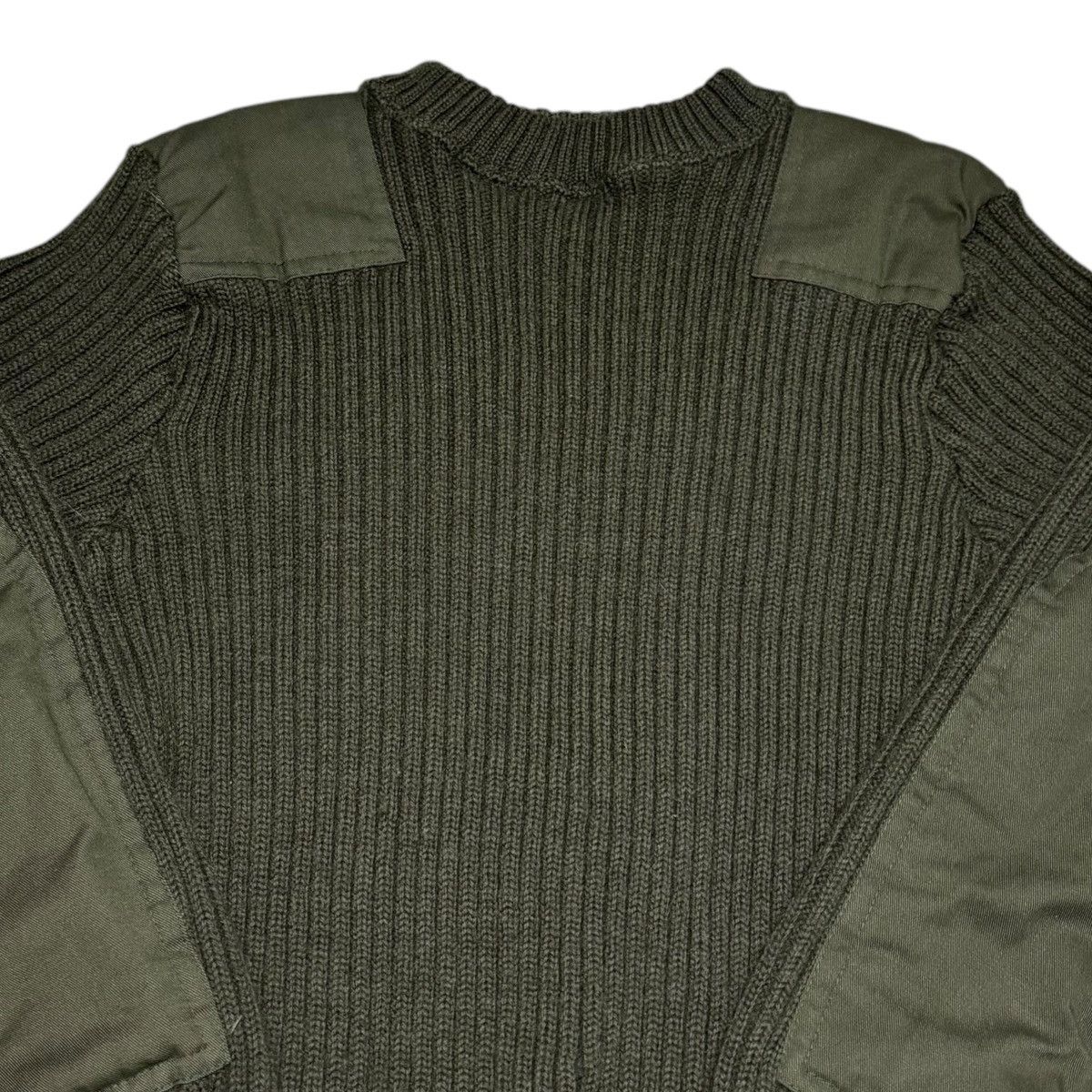 Vintage Vintage USA Made Marines Wool Green Sweater Men’s Medium Size US M / EU 48-50 / 2 - 2 Thumbnail
