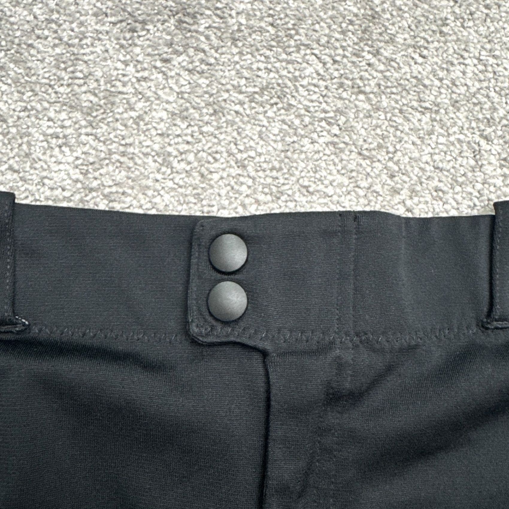 Nike Nike Vapor Select Fastpitch Pants Women XL Black Softball Capri Cropped Knickers Size 40" / US 18 - 3 Thumbnail