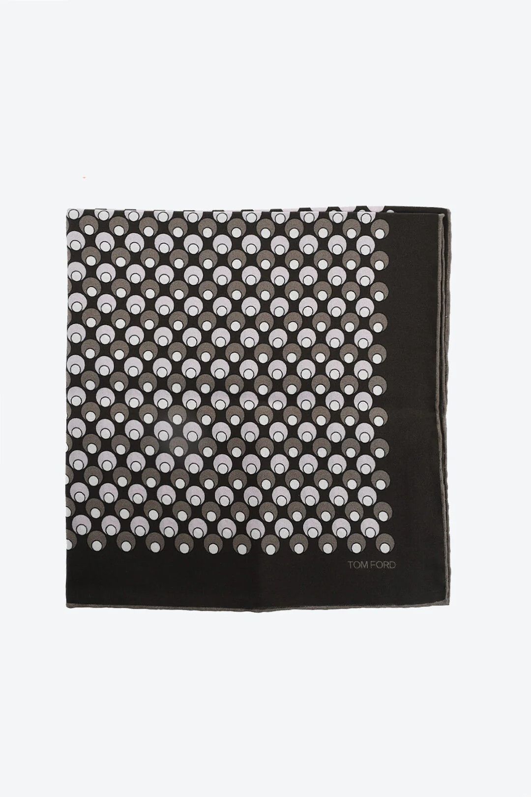 Tom Ford og1mm0426 Size: OS / Printed Silk Scarf Brown & Multicolor Size ONE SIZE - 1 Thumbnail