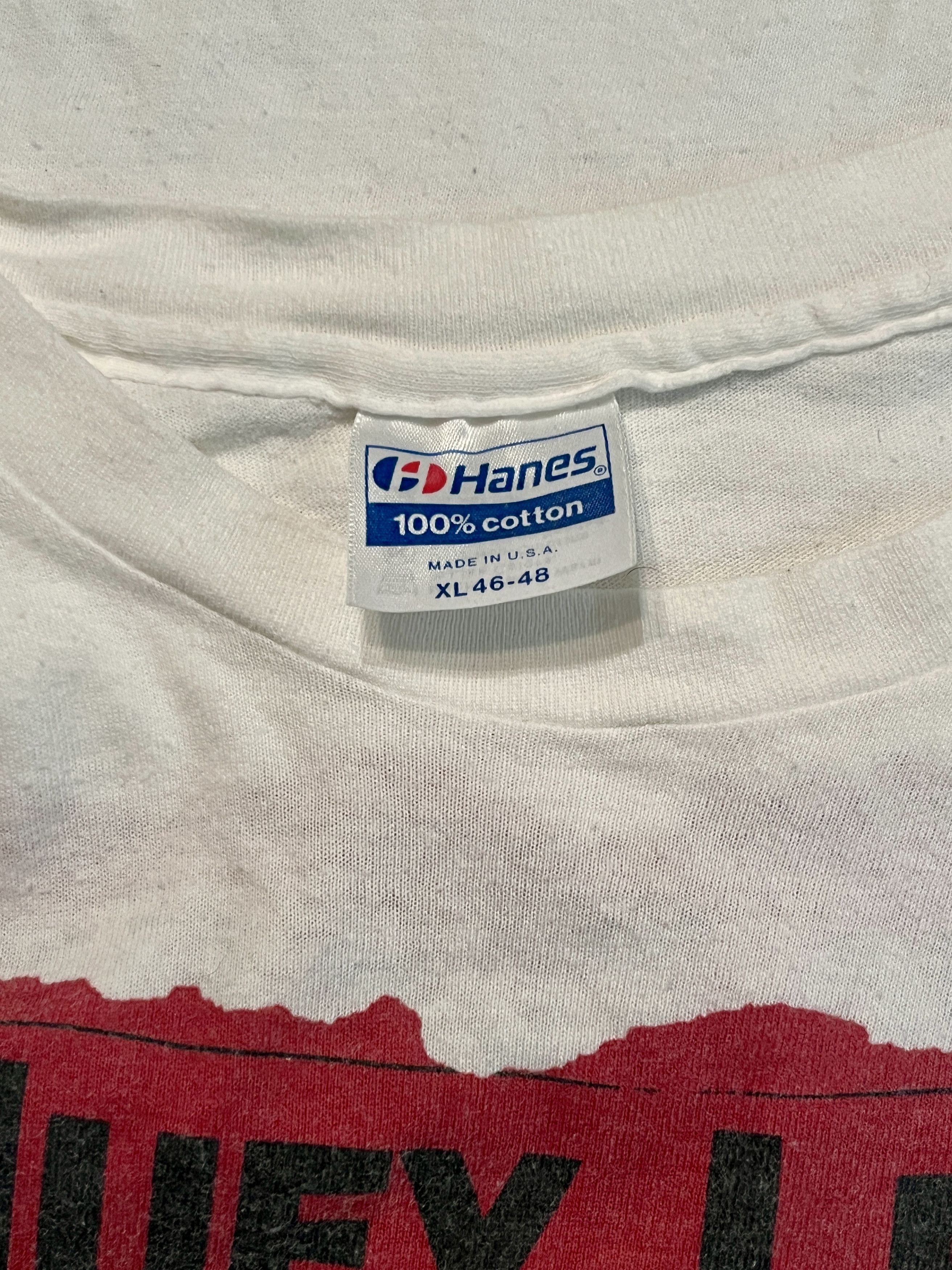 Hanes Vintage 1987 Huey Lewis and The News Tour Shirt XL Size US XL / EU 56 / 4 - 6 Thumbnail