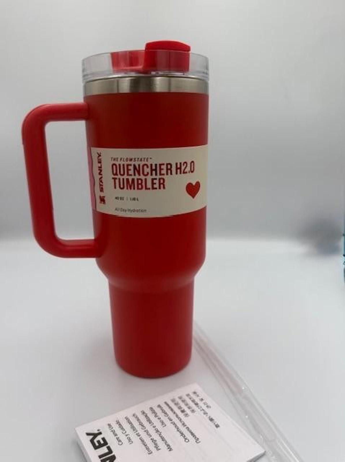 Stanley Blacker Stanley 40oz Quencher H2.0 FlowState Tumbler NIB - RED Size ONE SIZE - 1 Thumbnail