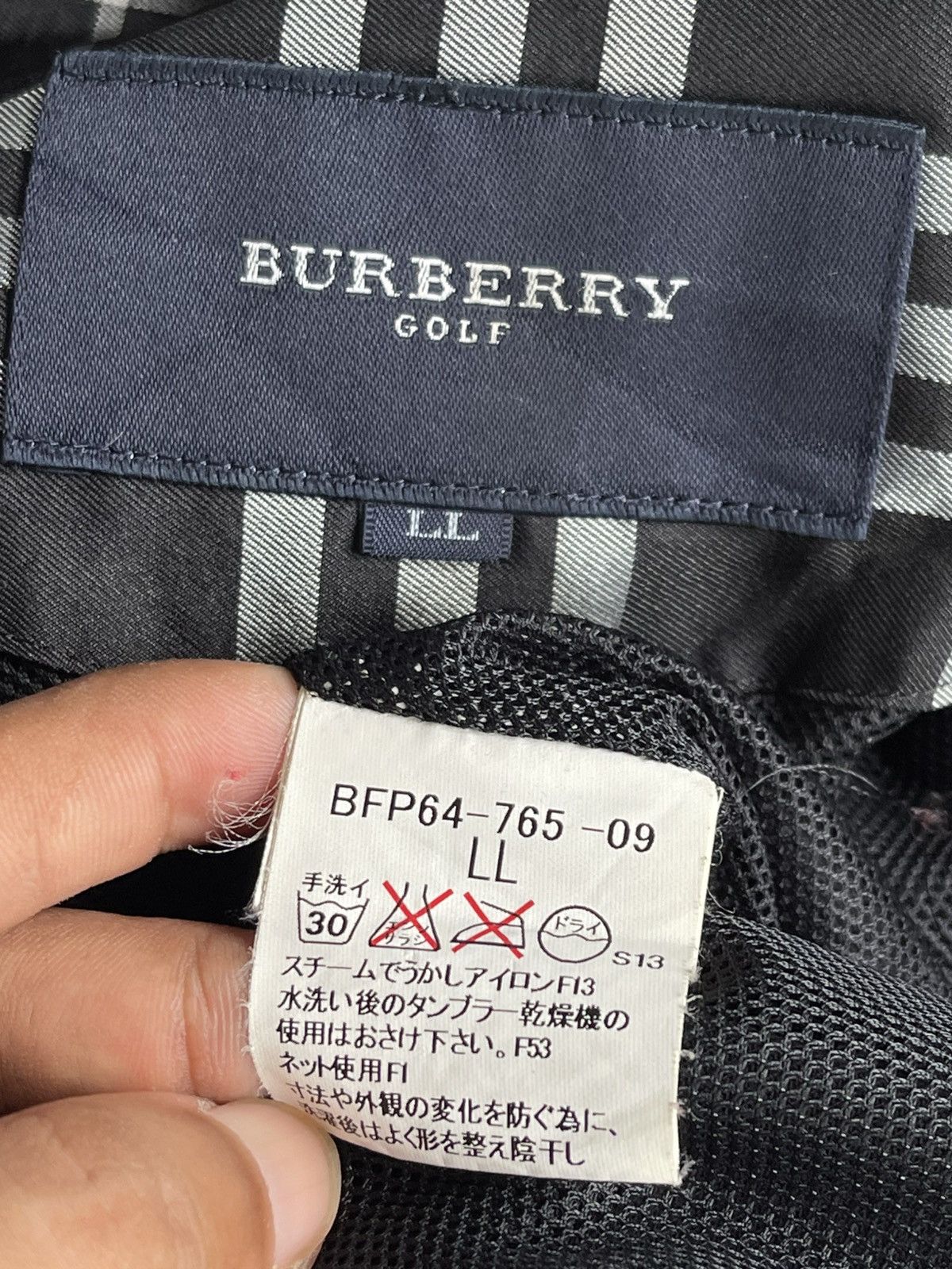 Burberry × Vintage BURBERRY GOLF HALF ZIPPER JACKET Size US XL / EU 56 / 4 - 12 Thumbnail