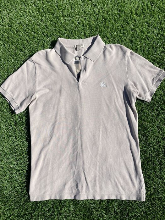 burberry polo t shirt beige