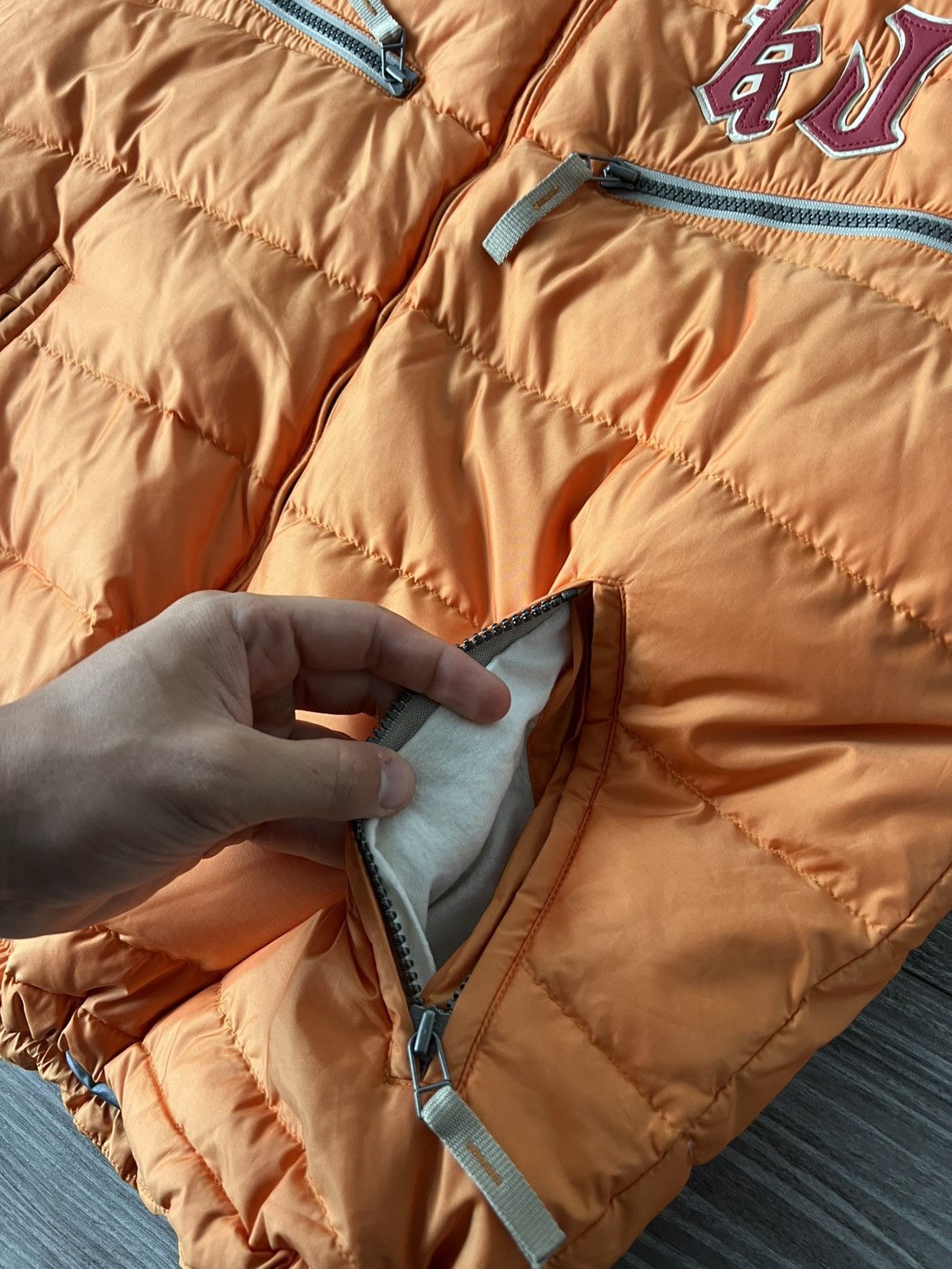 Vintage Vintage Kejo Gaijin Limited Big Logo Goose Down Puffer Vest Size US M / EU 48-50 / 2 - 10 Thumbnail