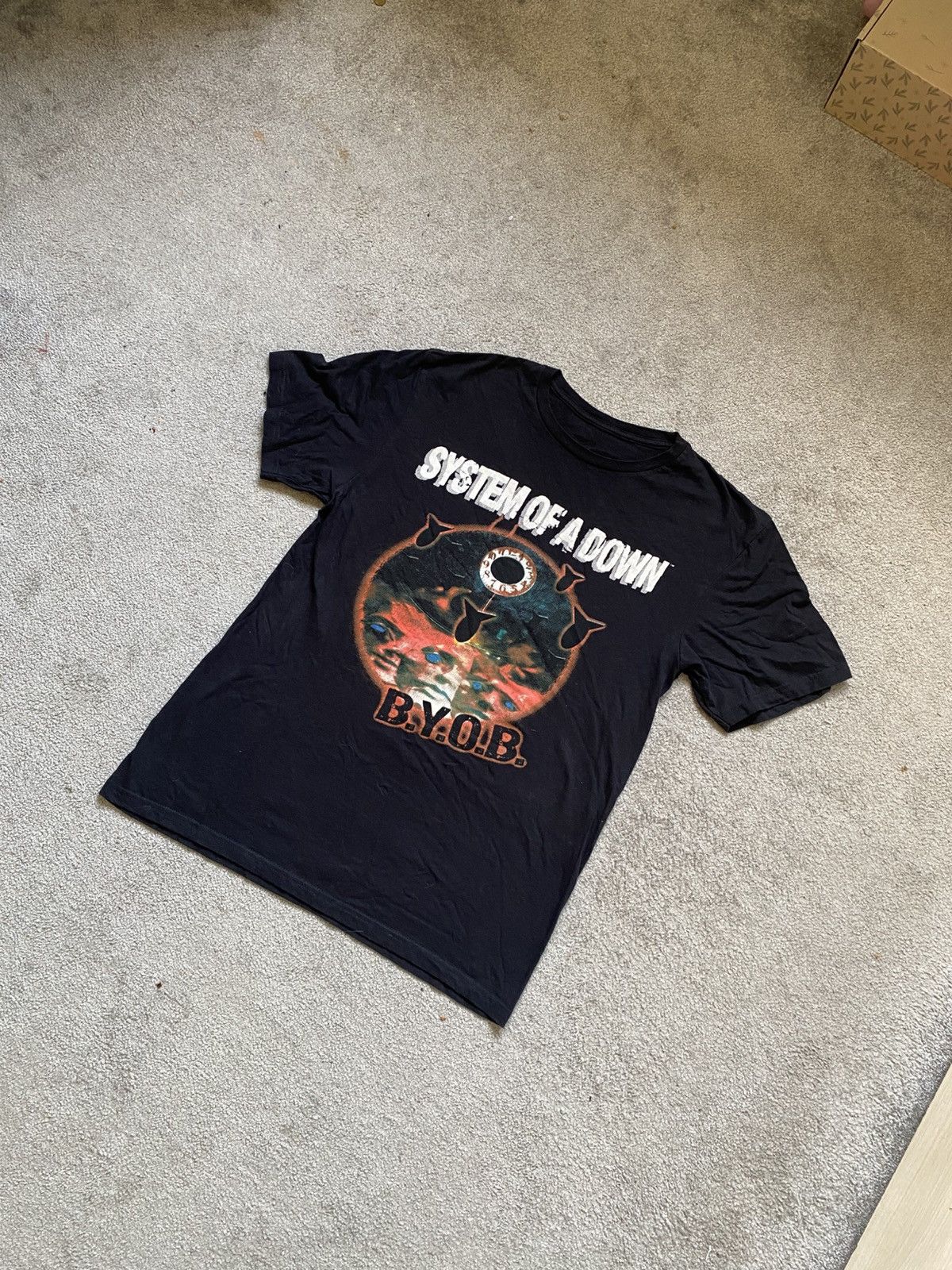 Band Tees × Vintage vintage System of a Down B.Y.O.B. tee Size US L / EU 52-54 / 3 - 1 Thumbnail